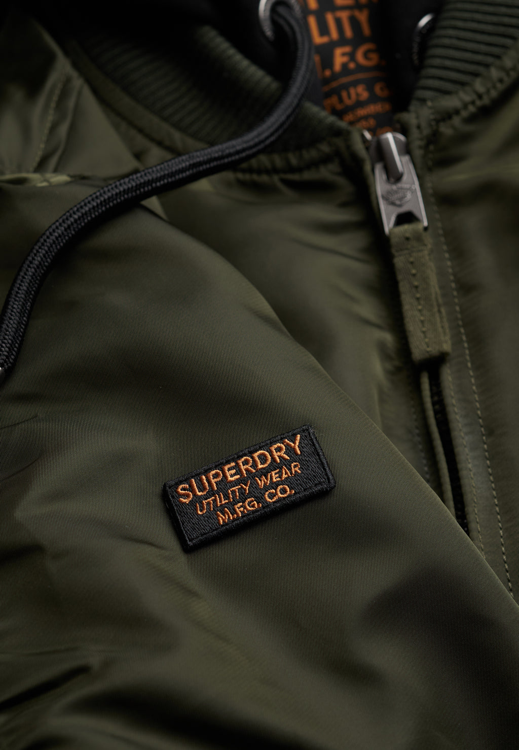 Hooded MA1 Bomber Jacket