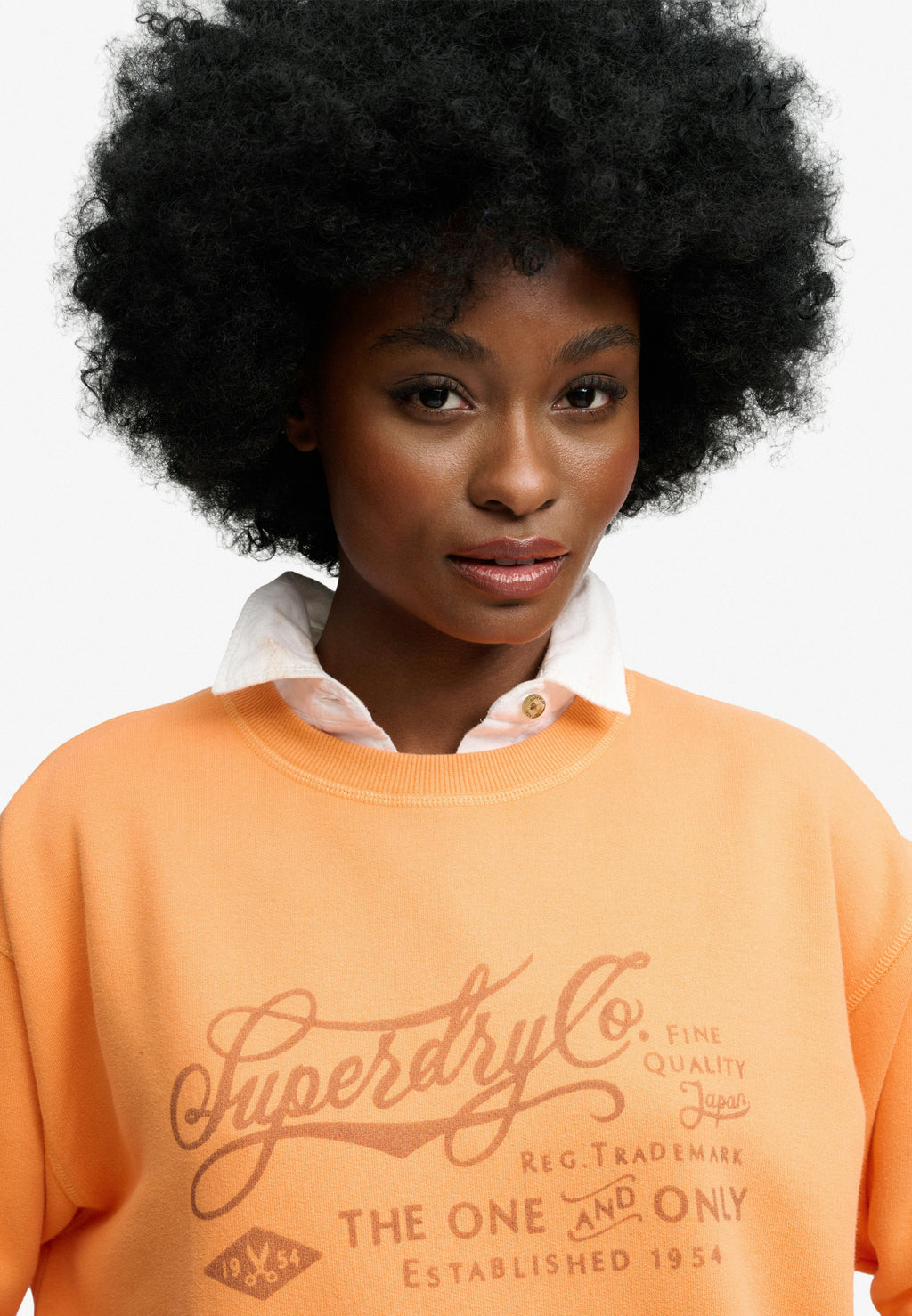 Industry Worker Loose Crew Sweatshirt
