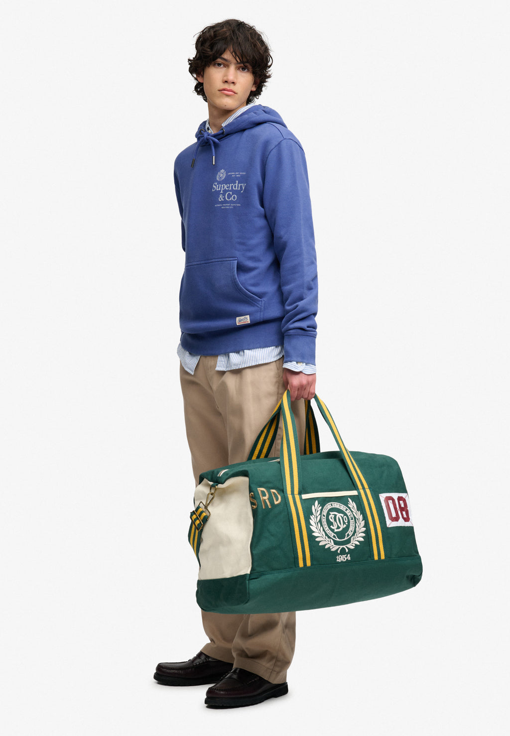 Vintage Patch Weekender Bag