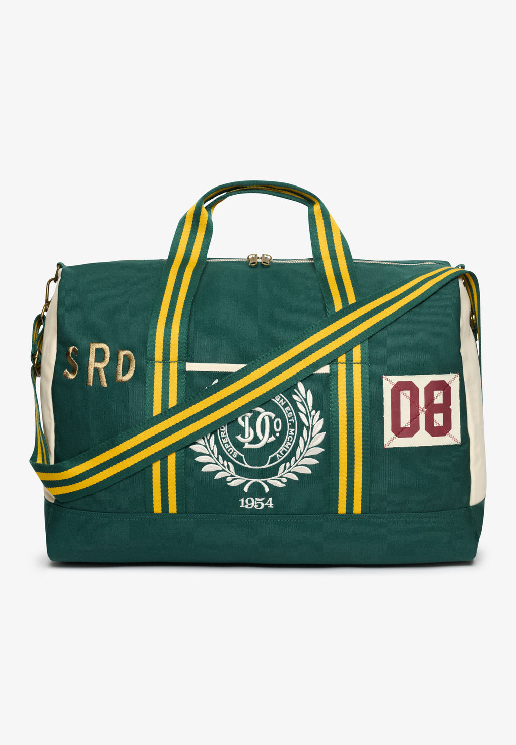 Vintage Patch Weekender Bag