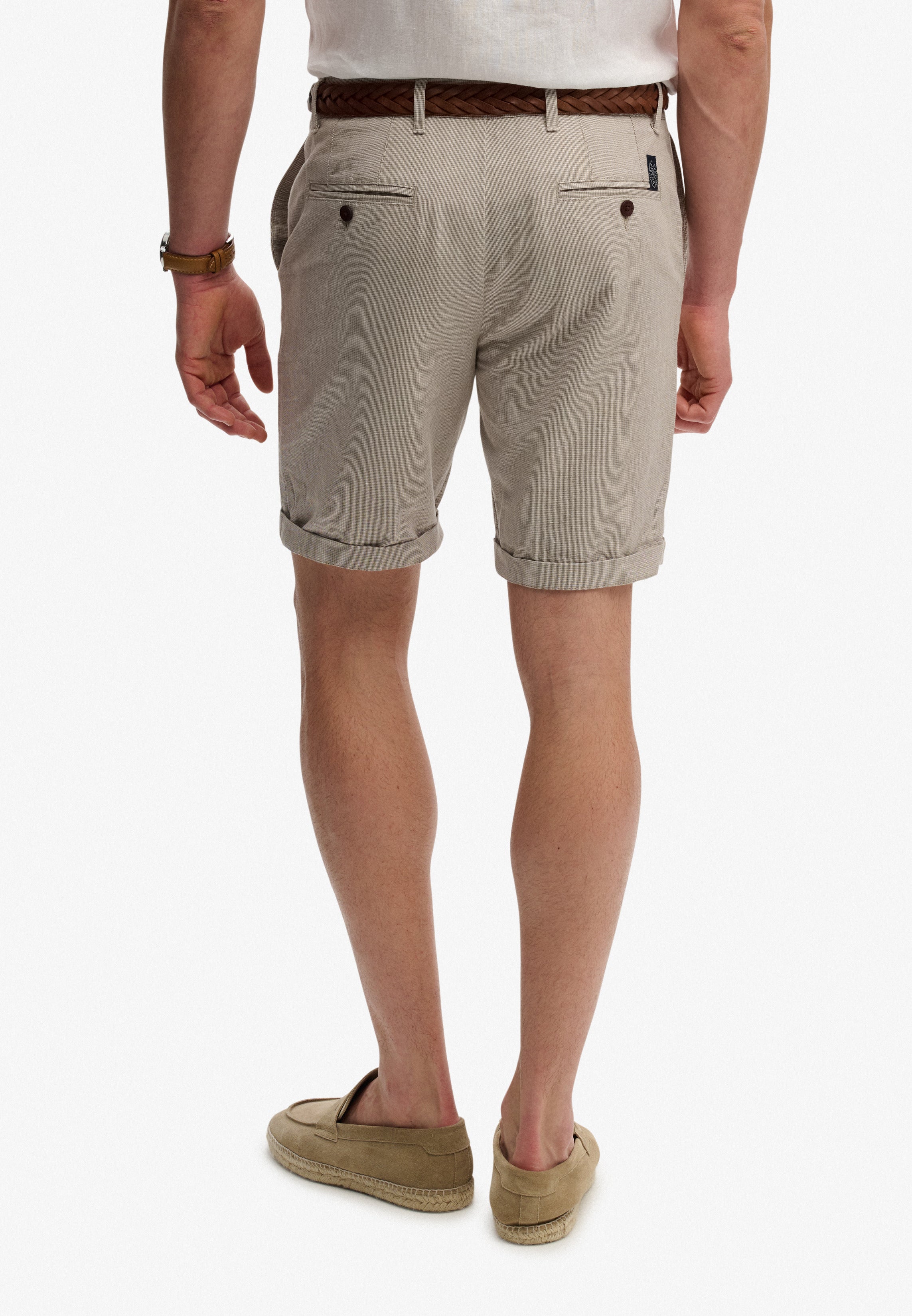 Premium Textured Chino Shorts