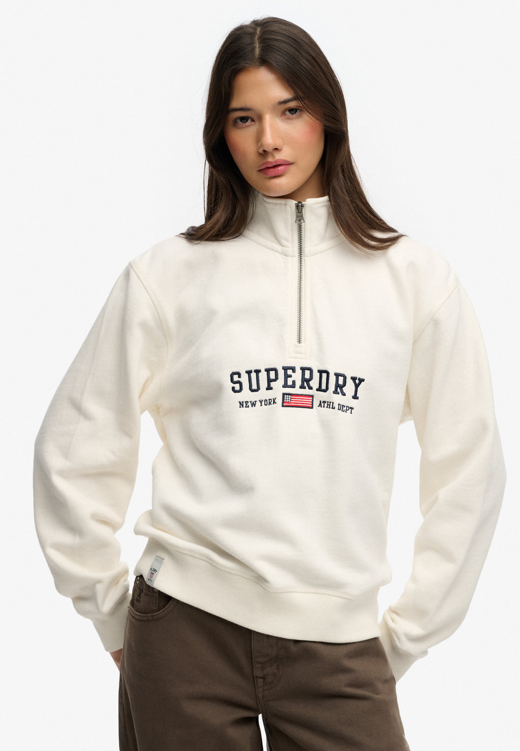 Athletic Essentials Graphic Half Zip Sweatshirt