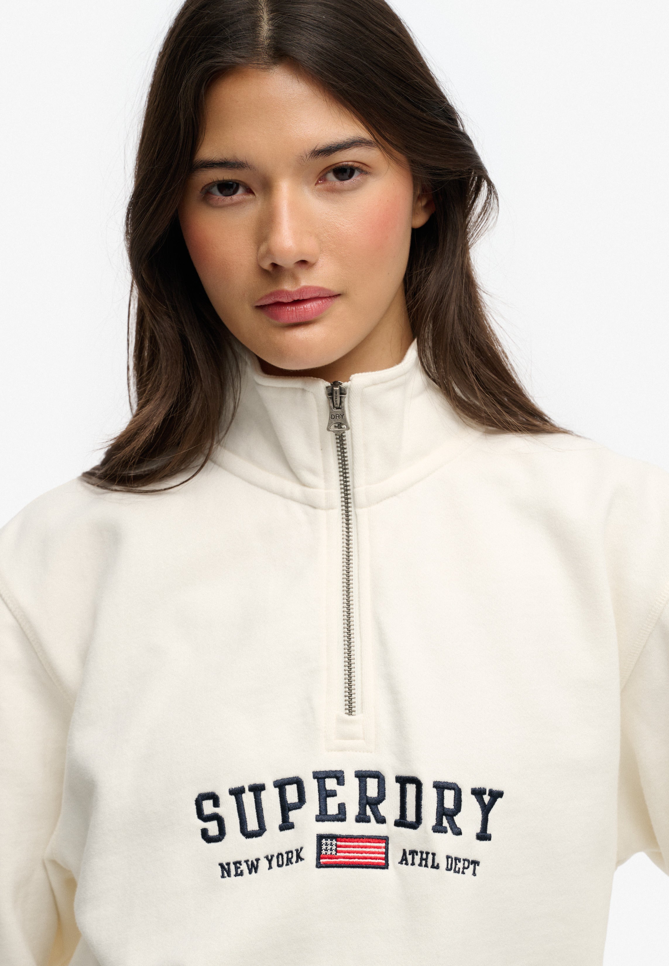 Athletic Essentials Graphic Half Zip Sweatshirt