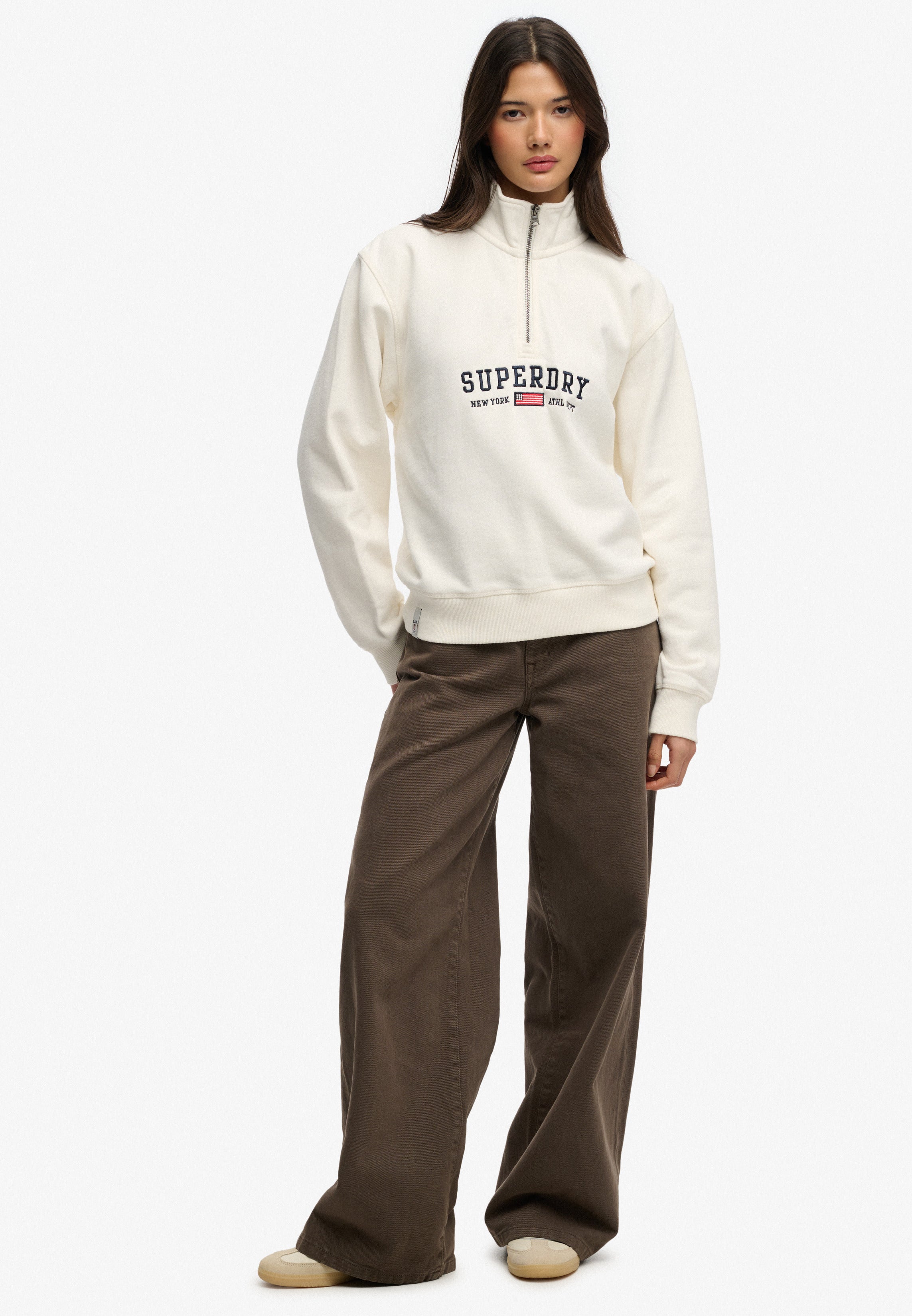 Athletic Essentials Graphic Half Zip Sweatshirt