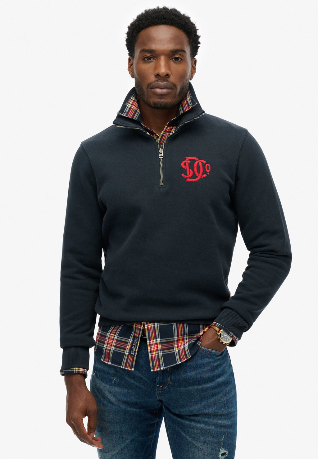 SD&Co. Half Zip Track Top