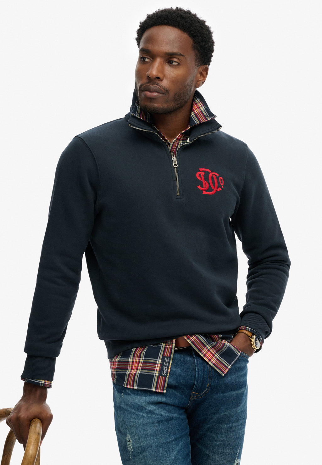 SD&Co. Half Zip Track Top