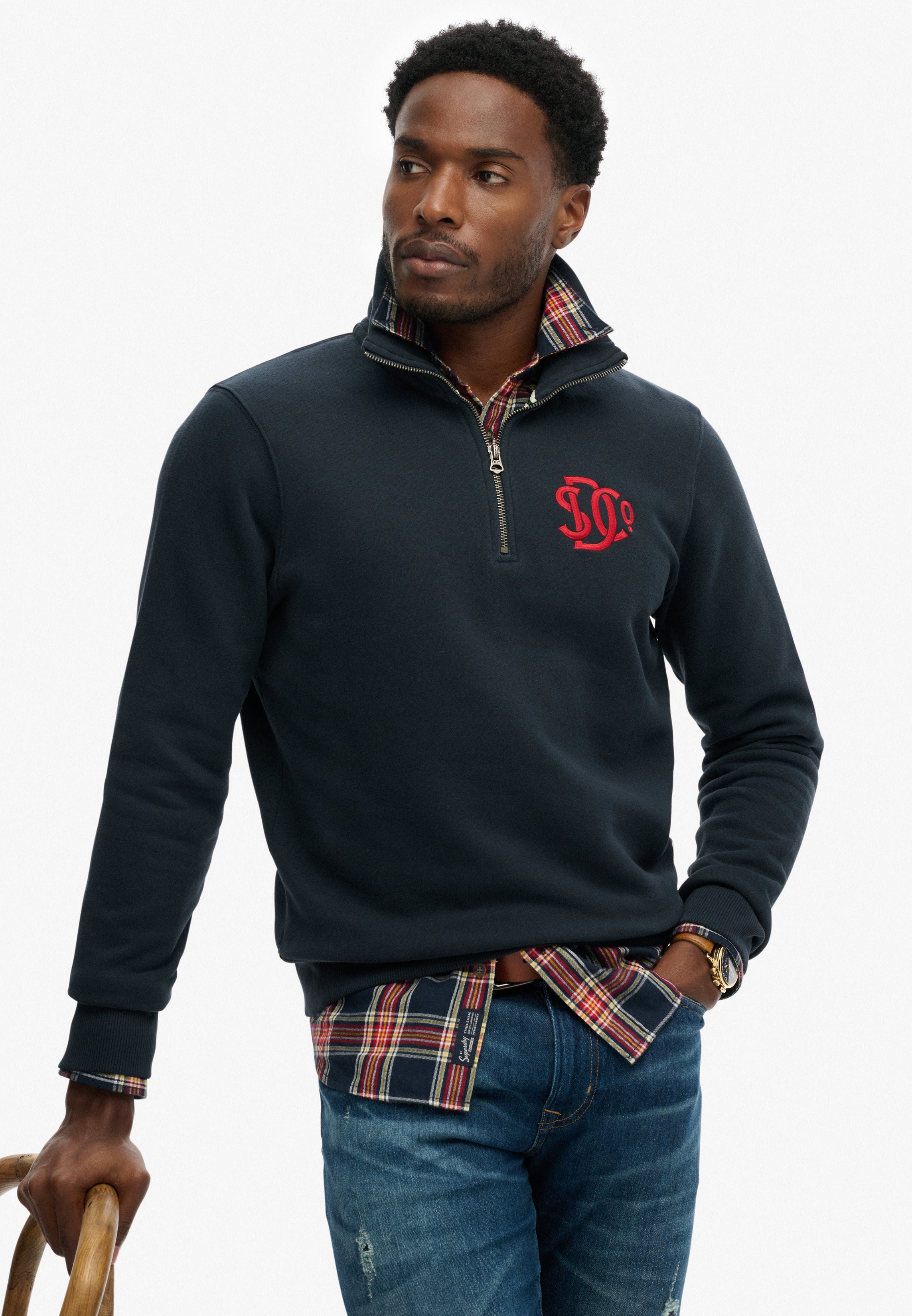 SD&Co. Half Zip Track Top