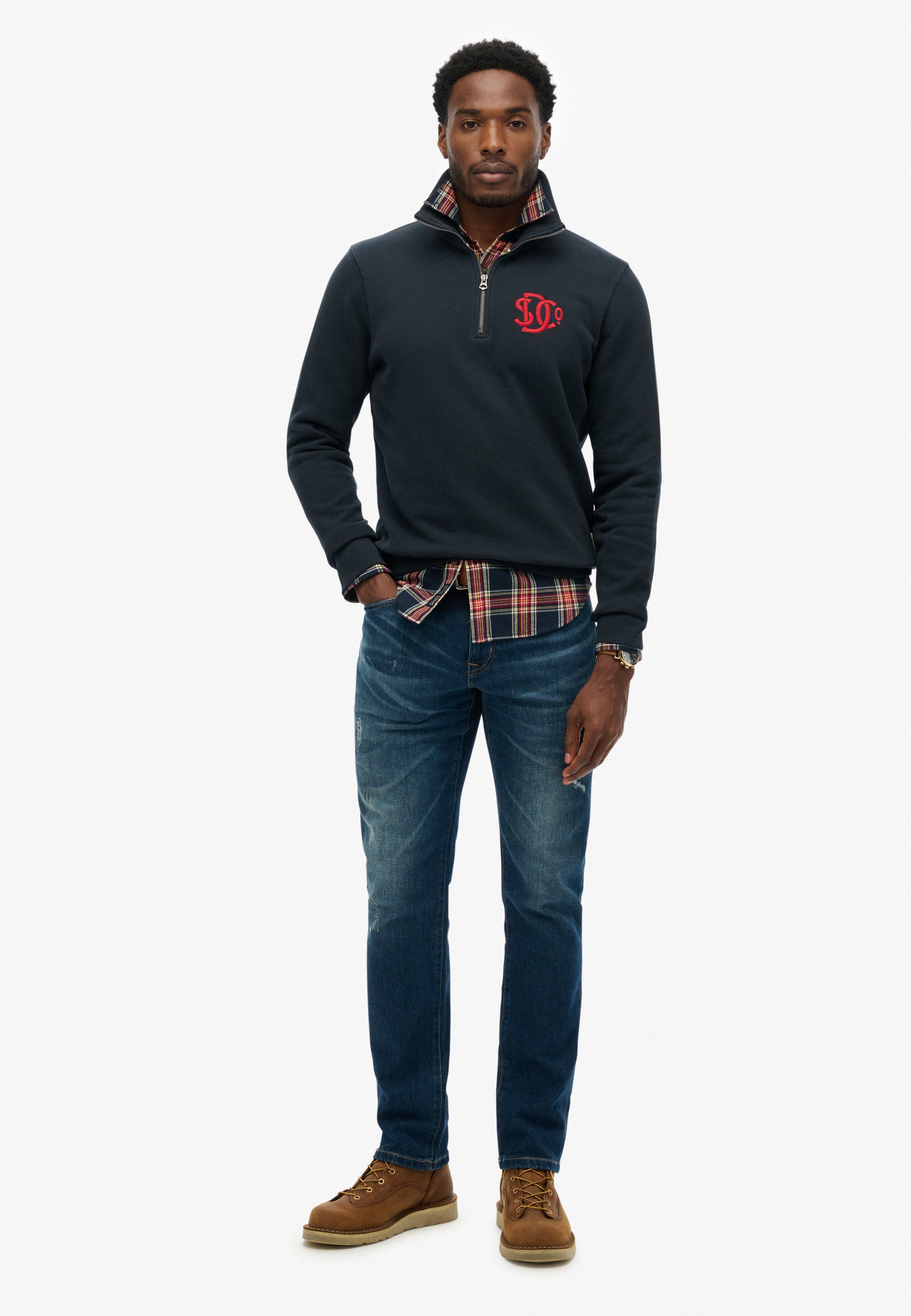 SD&Co. Half Zip Track Top