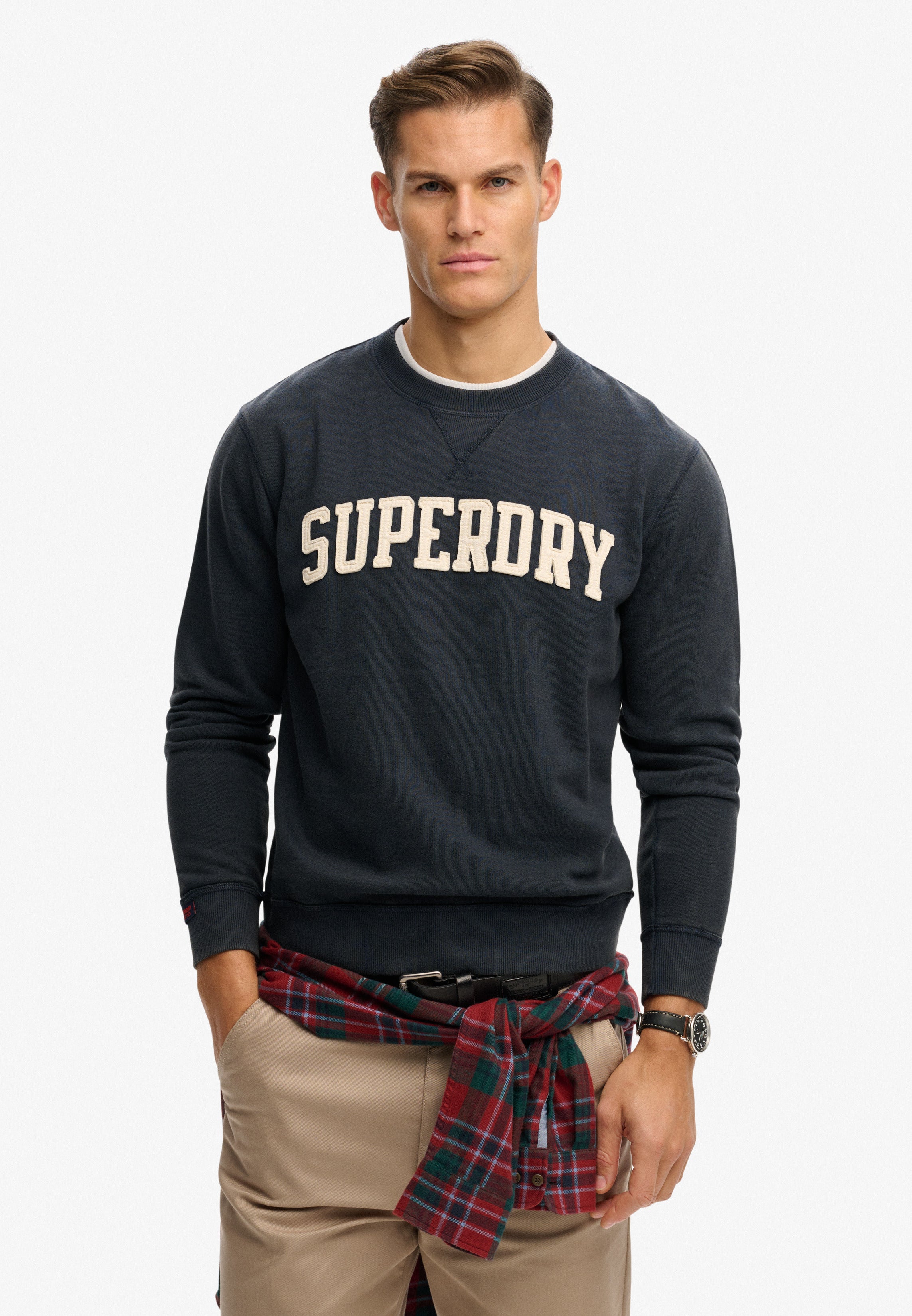 Vintage Athletic Crew Sweatshirt