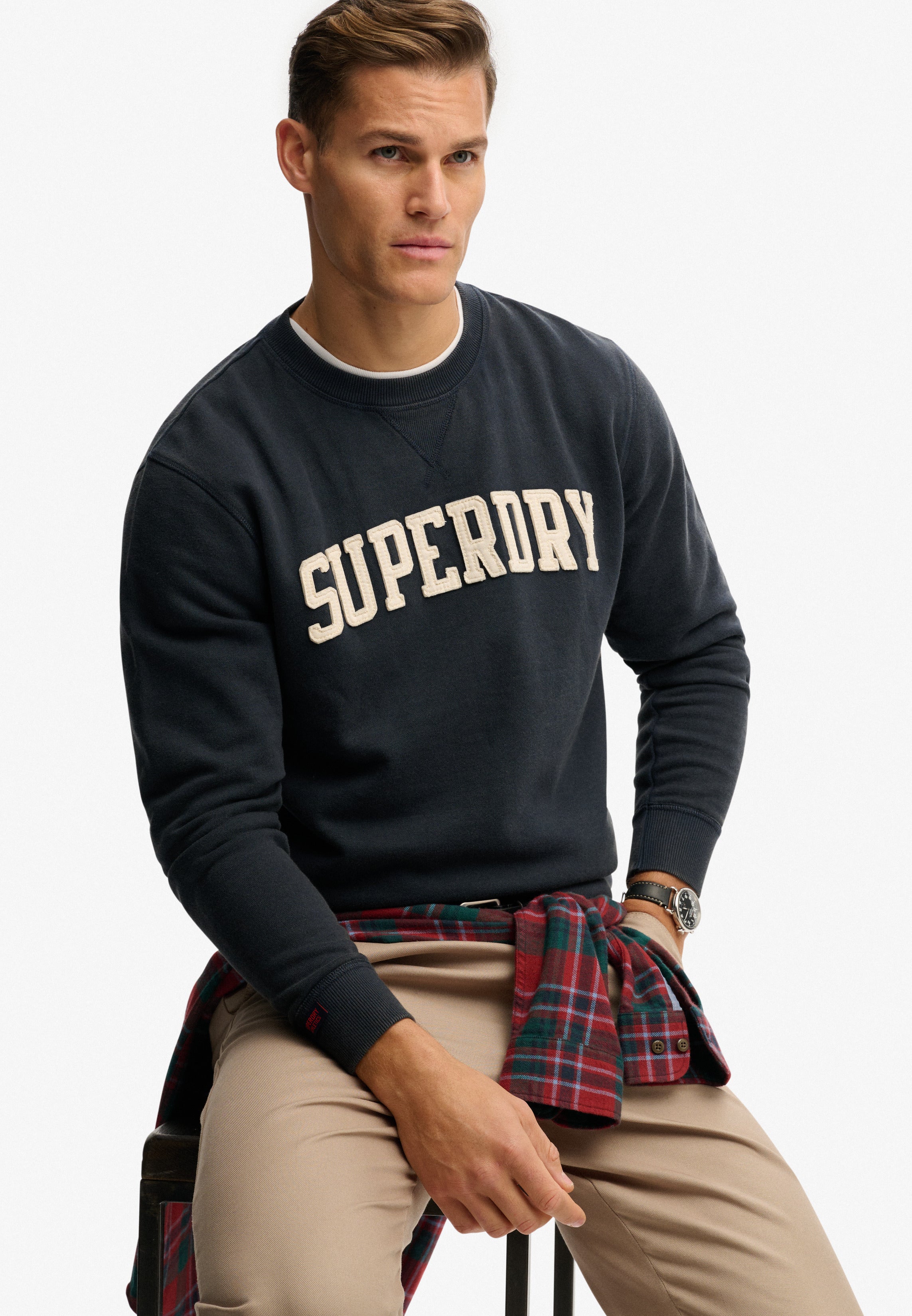 Vintage Athletic Crew Sweatshirt