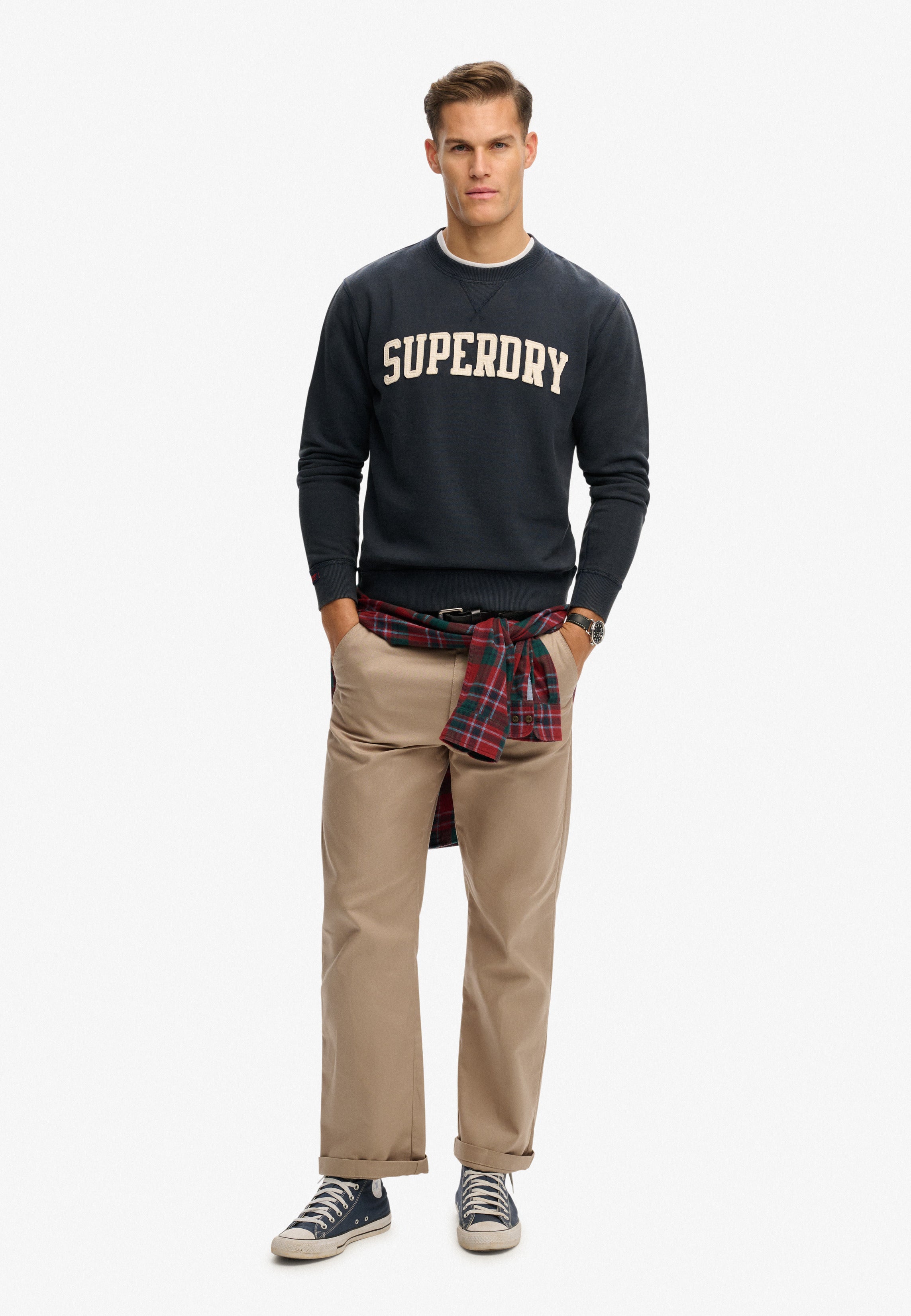 Vintage Athletic Crew Sweatshirt