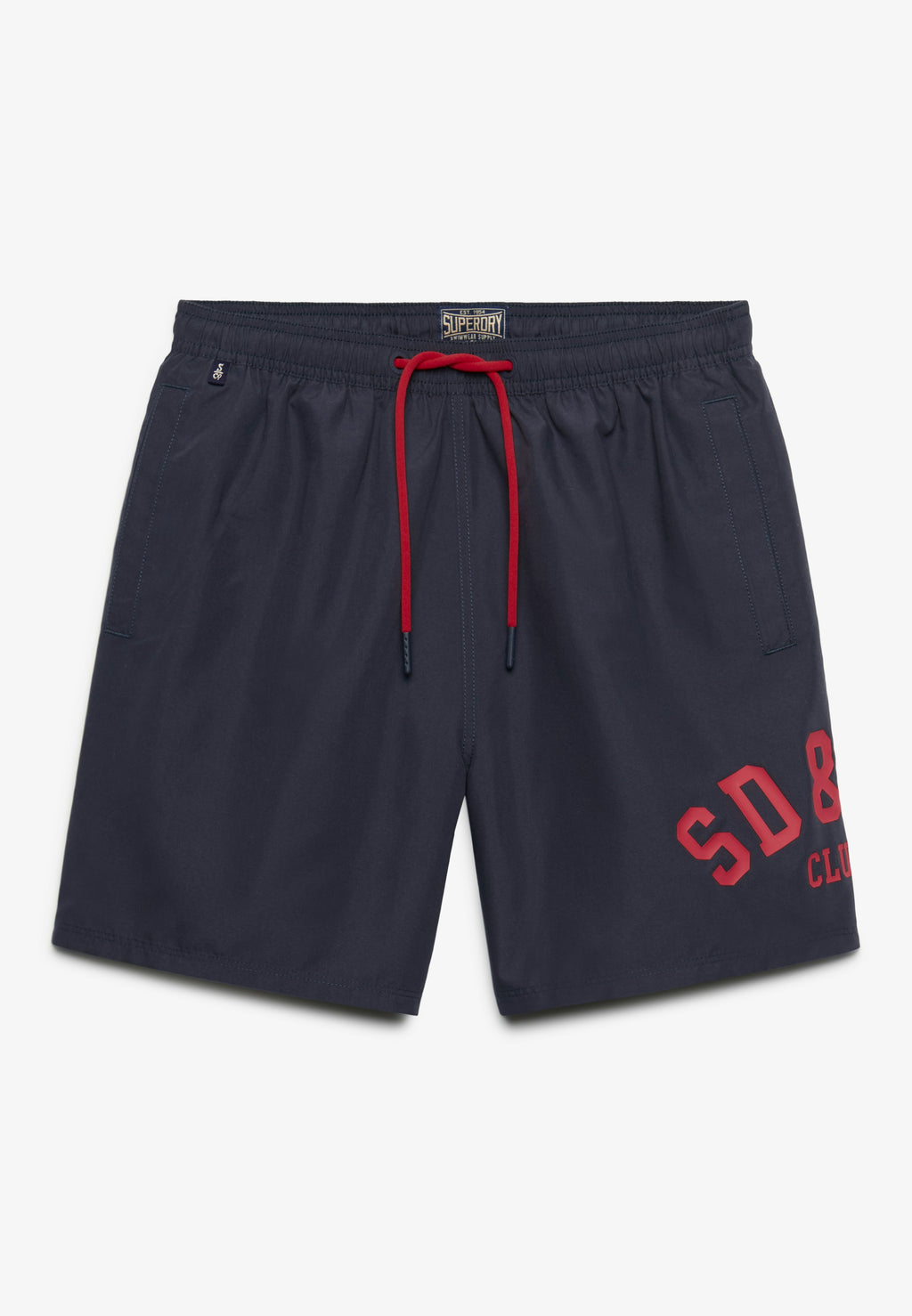Printed Logo 16-Inch Swim Shorts