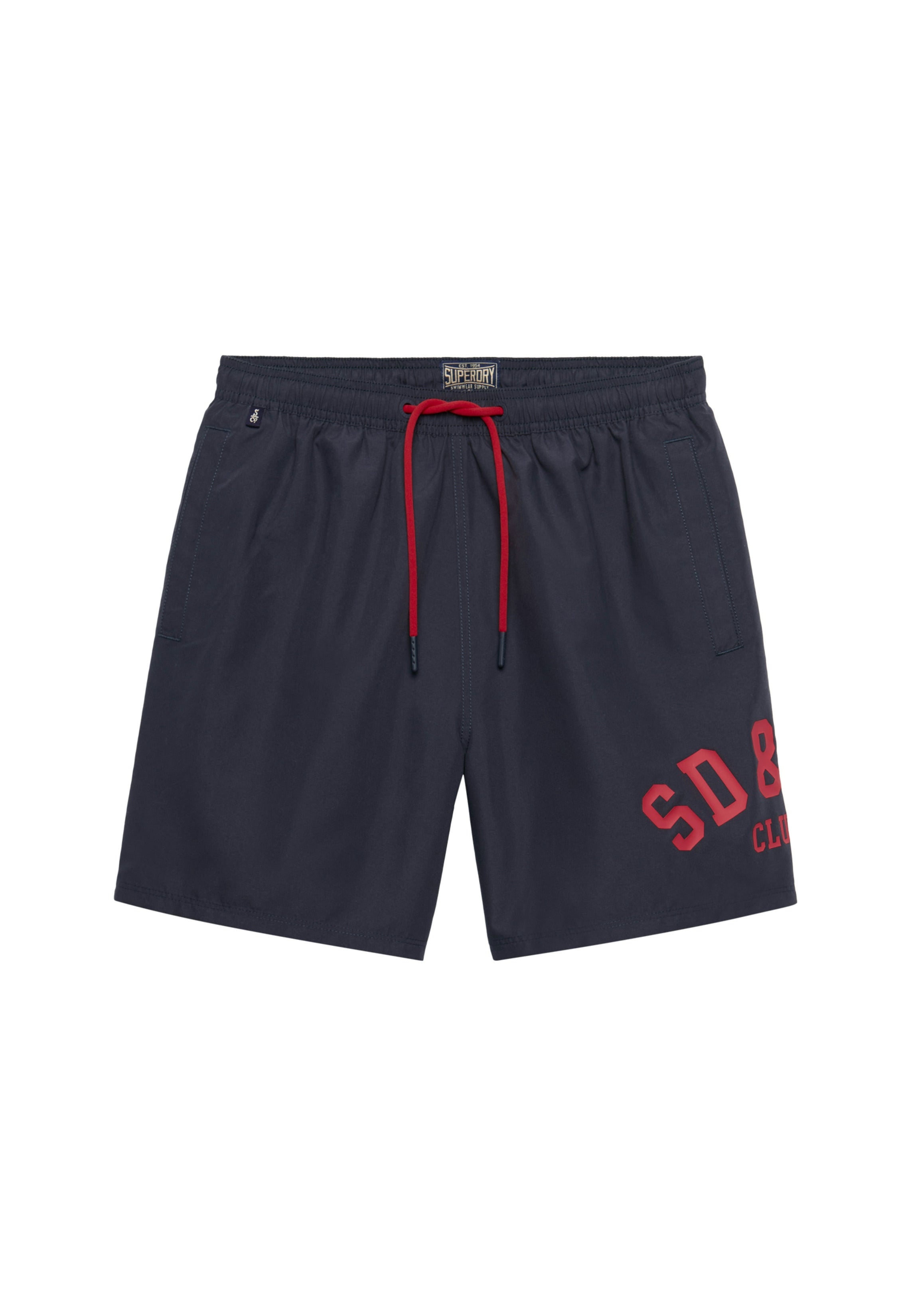 Printed Logo 16-Inch Swim Shorts