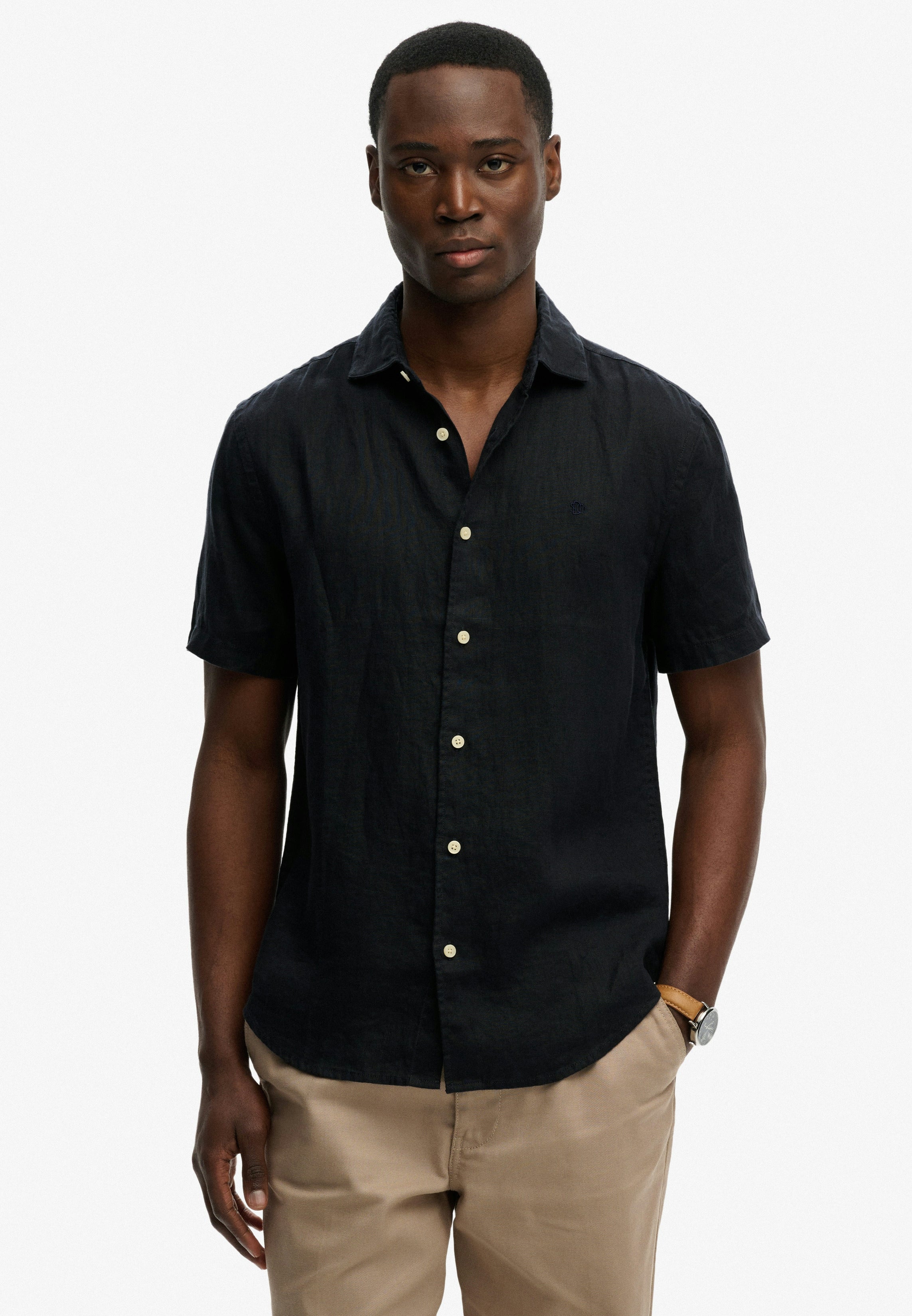 Riviera Short Sleeve Linen Shirt