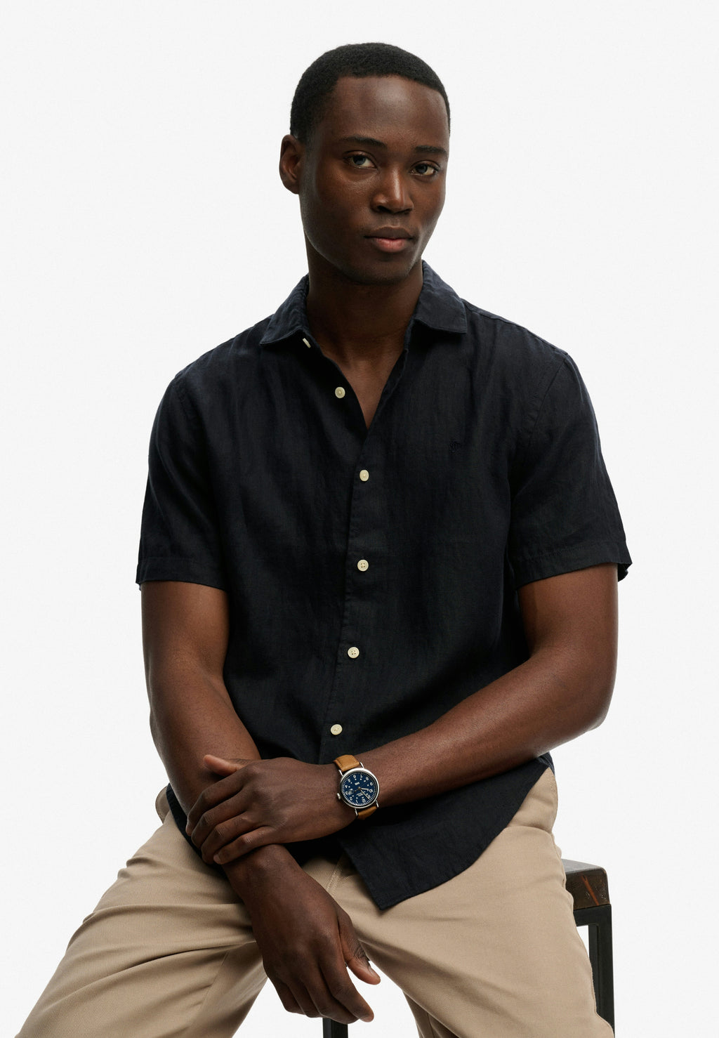 Riviera Short Sleeve Linen Shirt