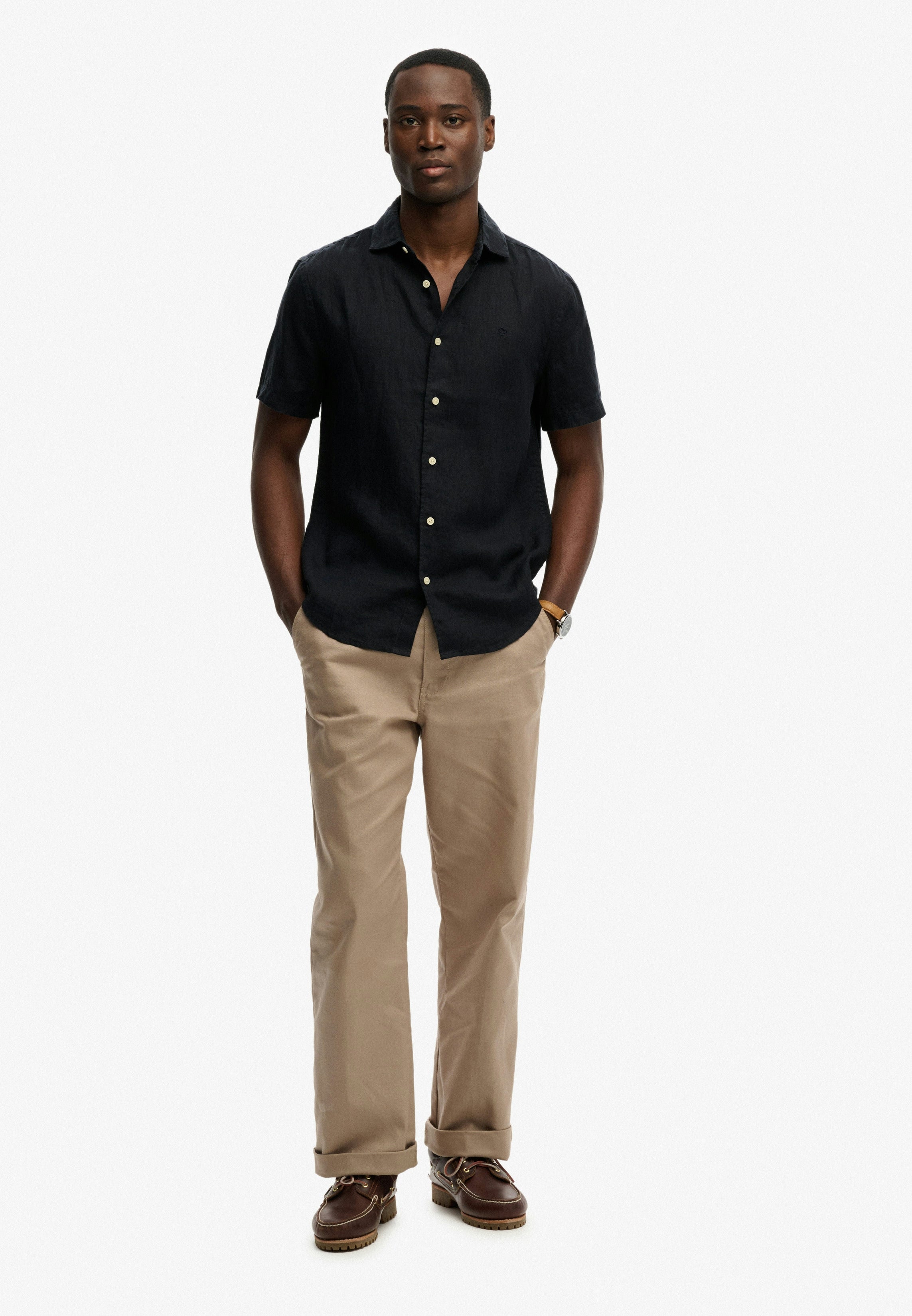Riviera Short Sleeve Linen Shirt