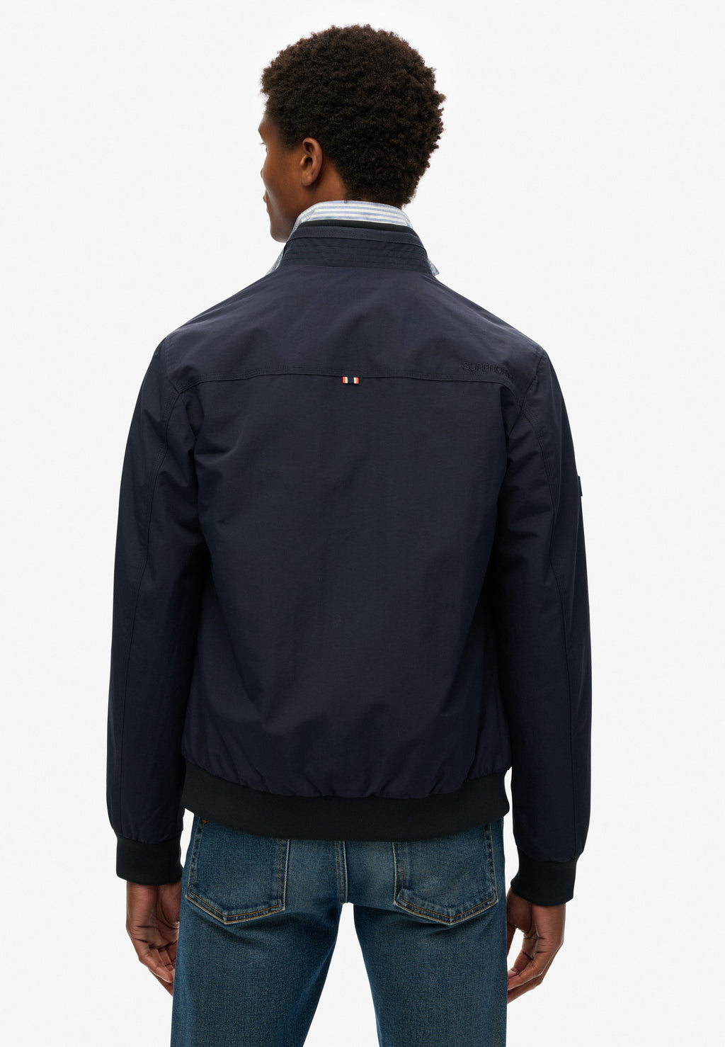 Nylon Harrington Jacket