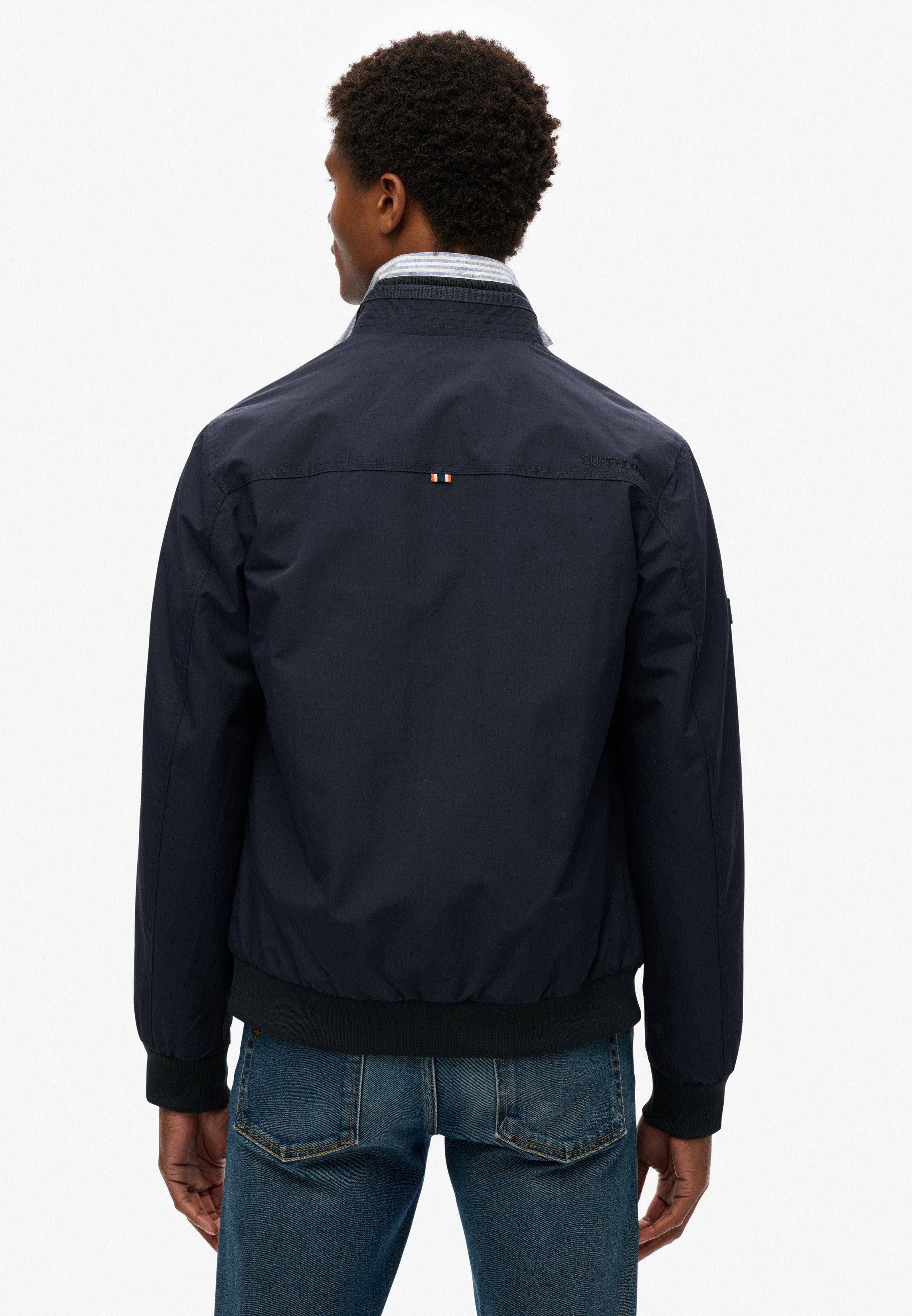 Nylon Harrington Jacket