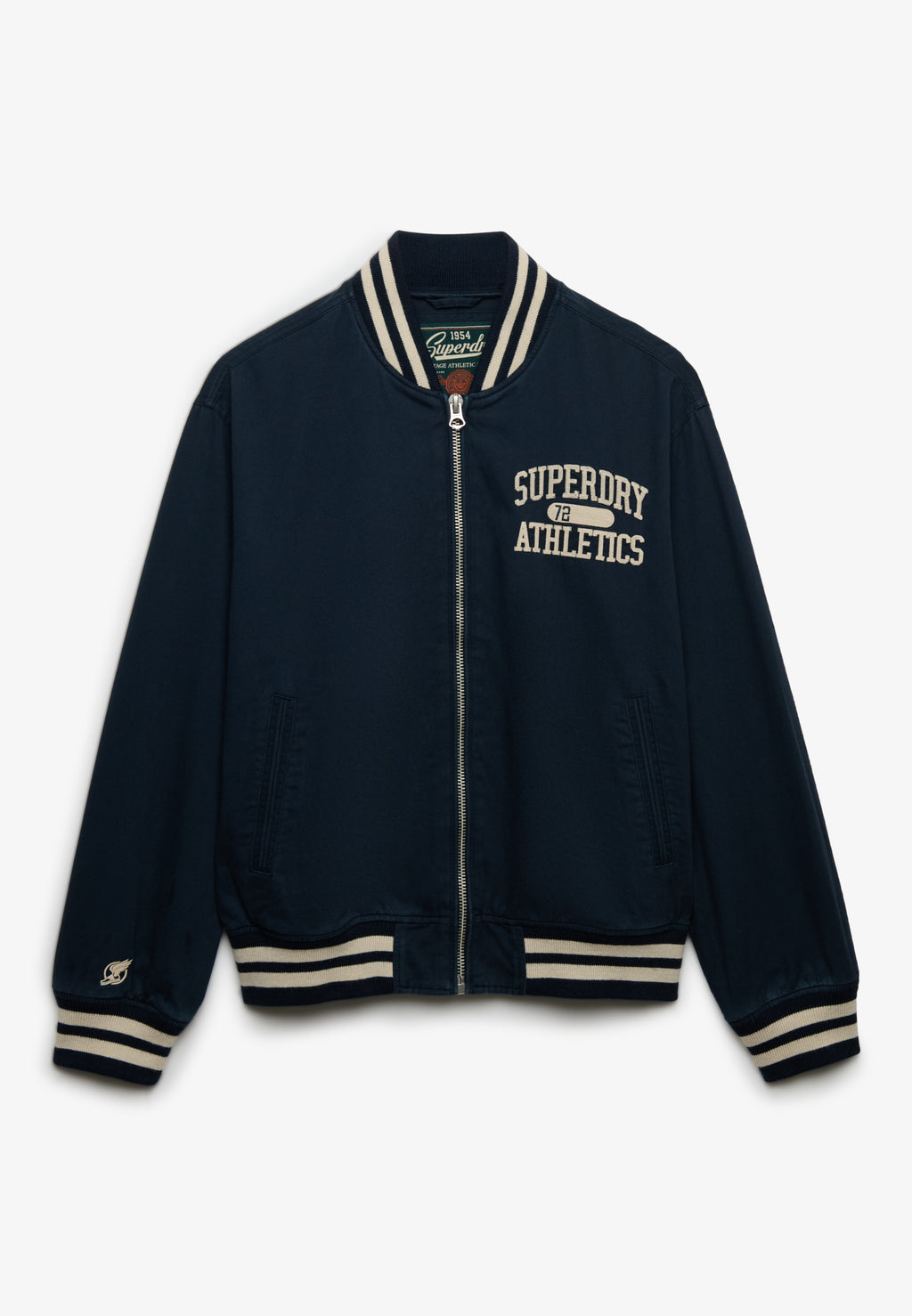 Twill Varsity Bomber Jacket