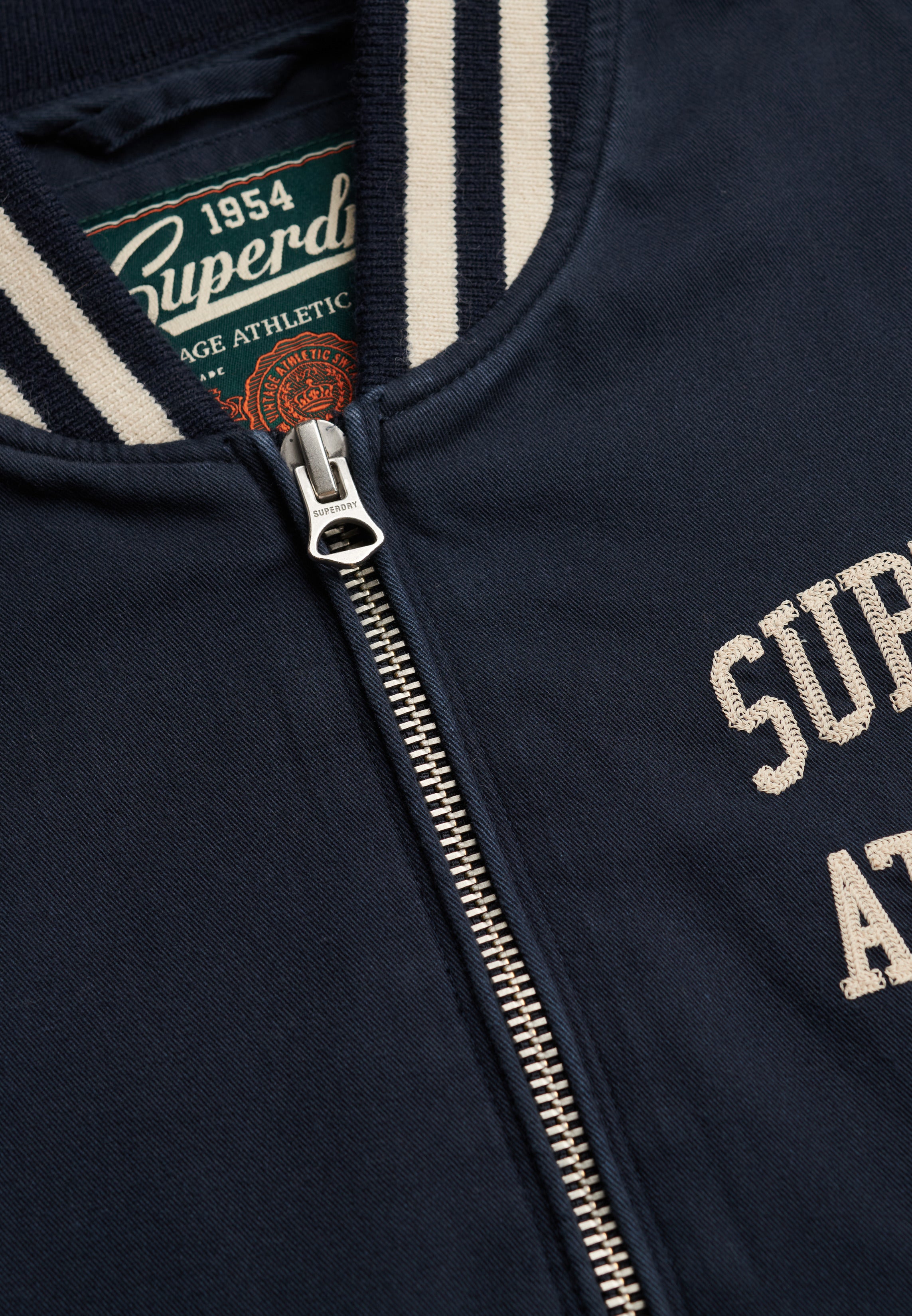 Twill Varsity Bomber Jacket