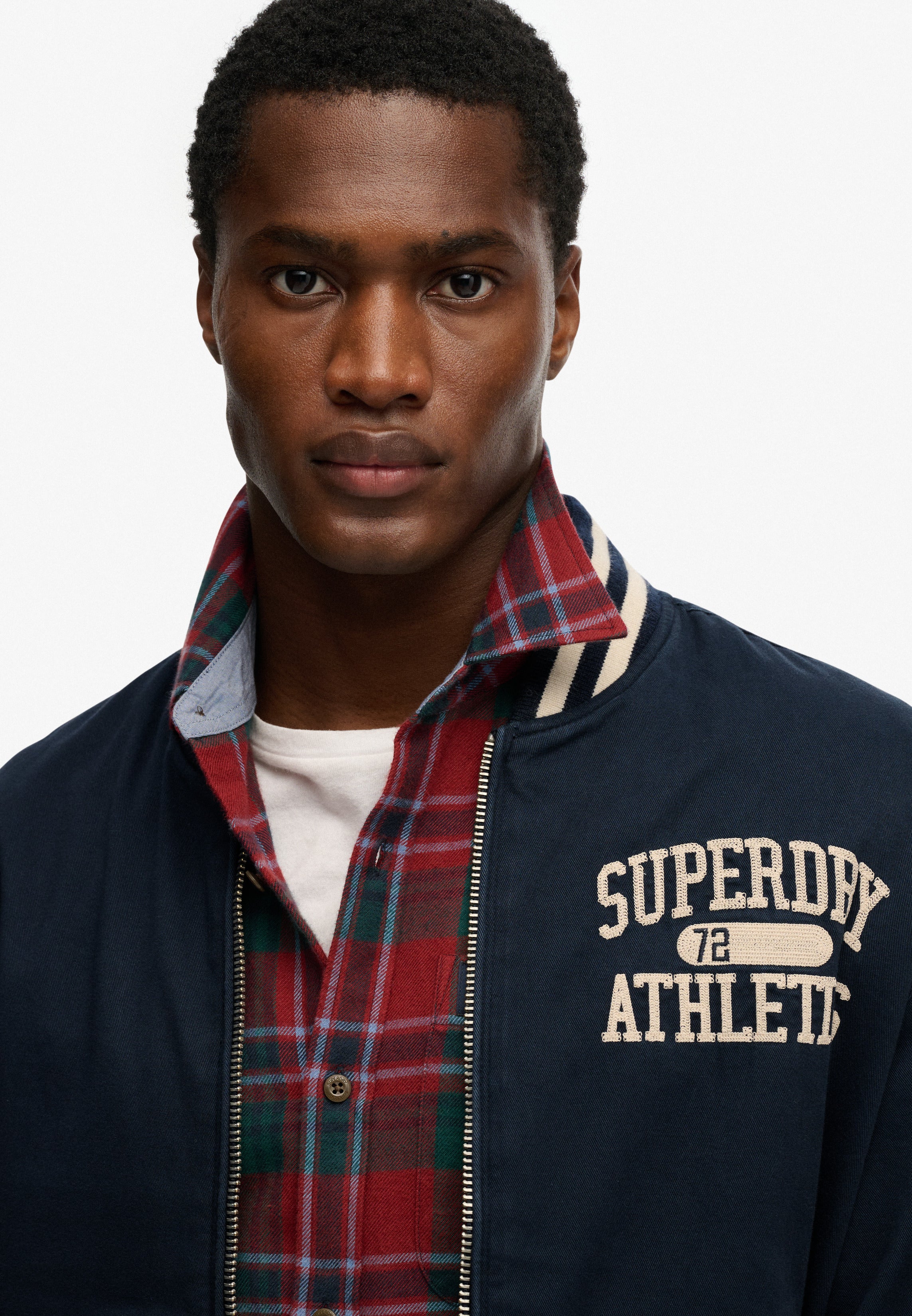 Twill Varsity Bomber Jacket