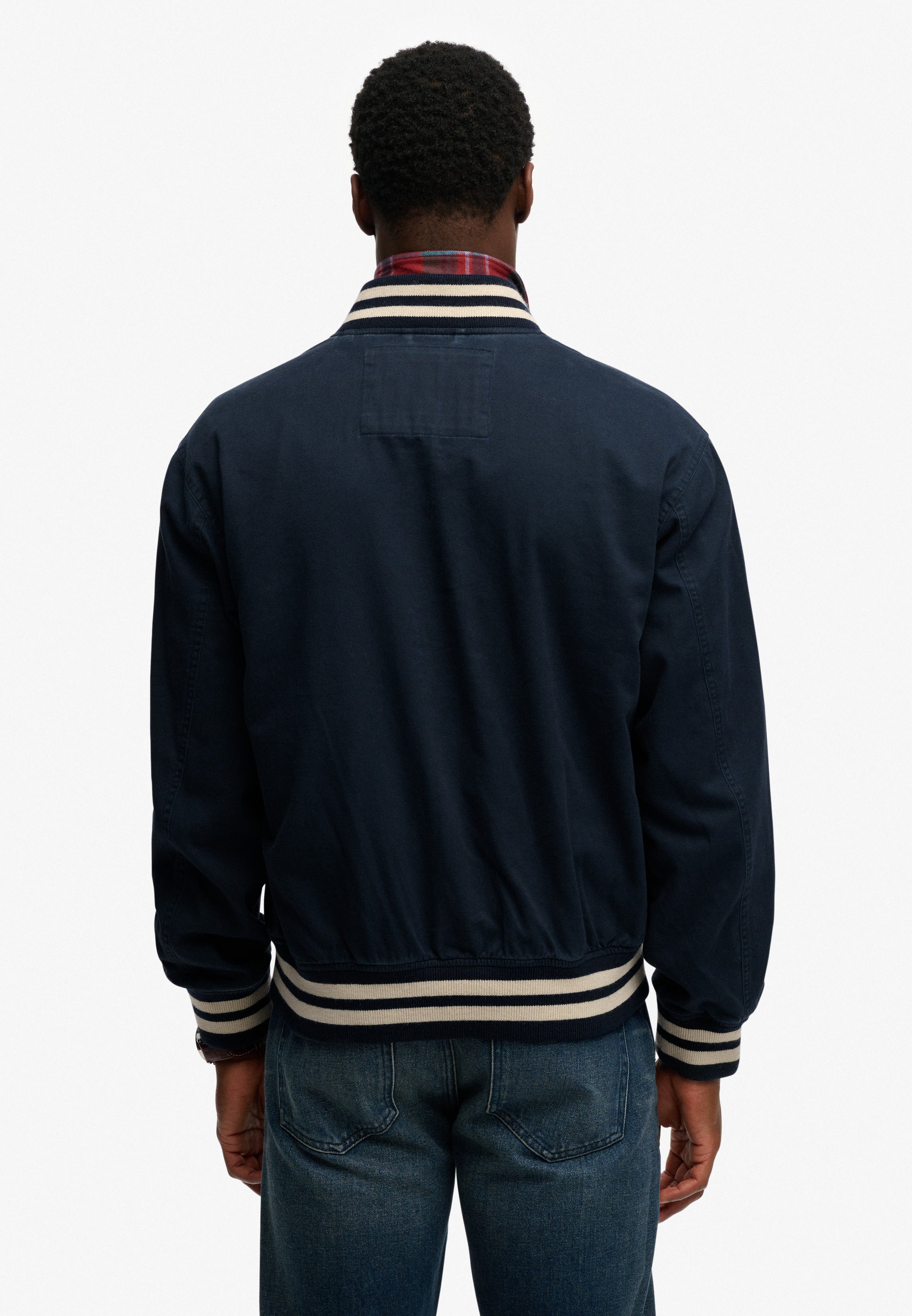 Twill Varsity Bomber Jacket