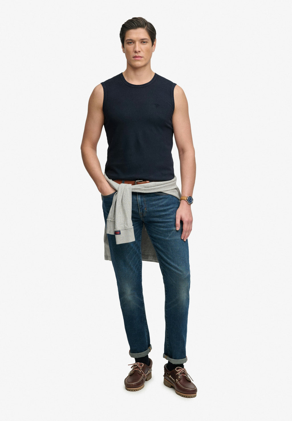 Classic Cotton Linen Tank Top