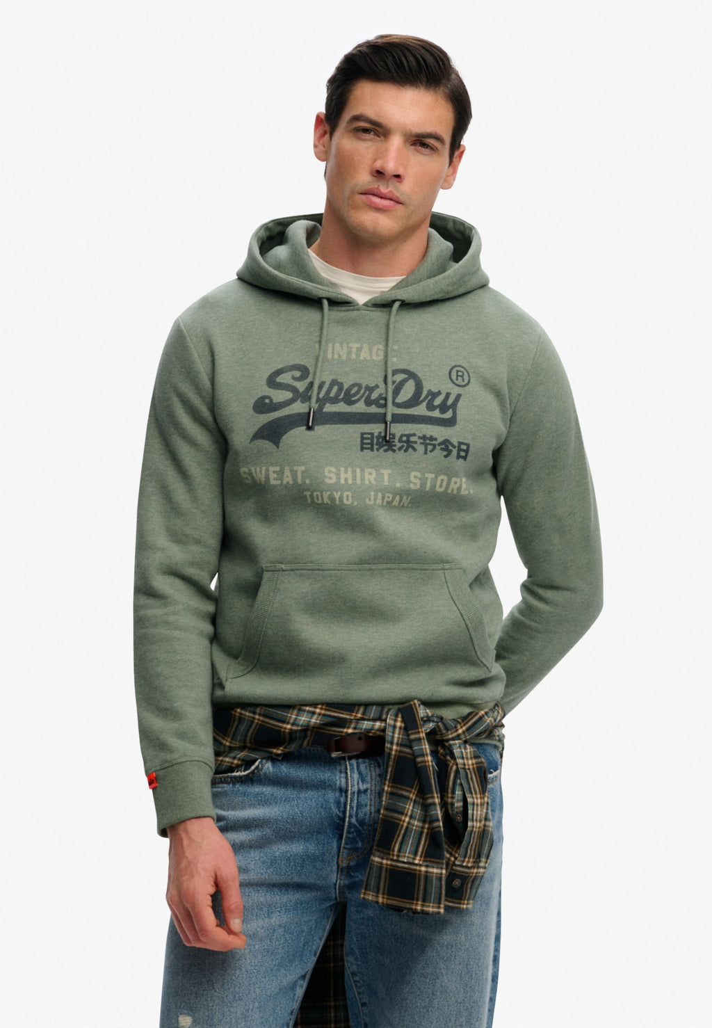 Vintage Logo Heritage Relaxed Hoodie