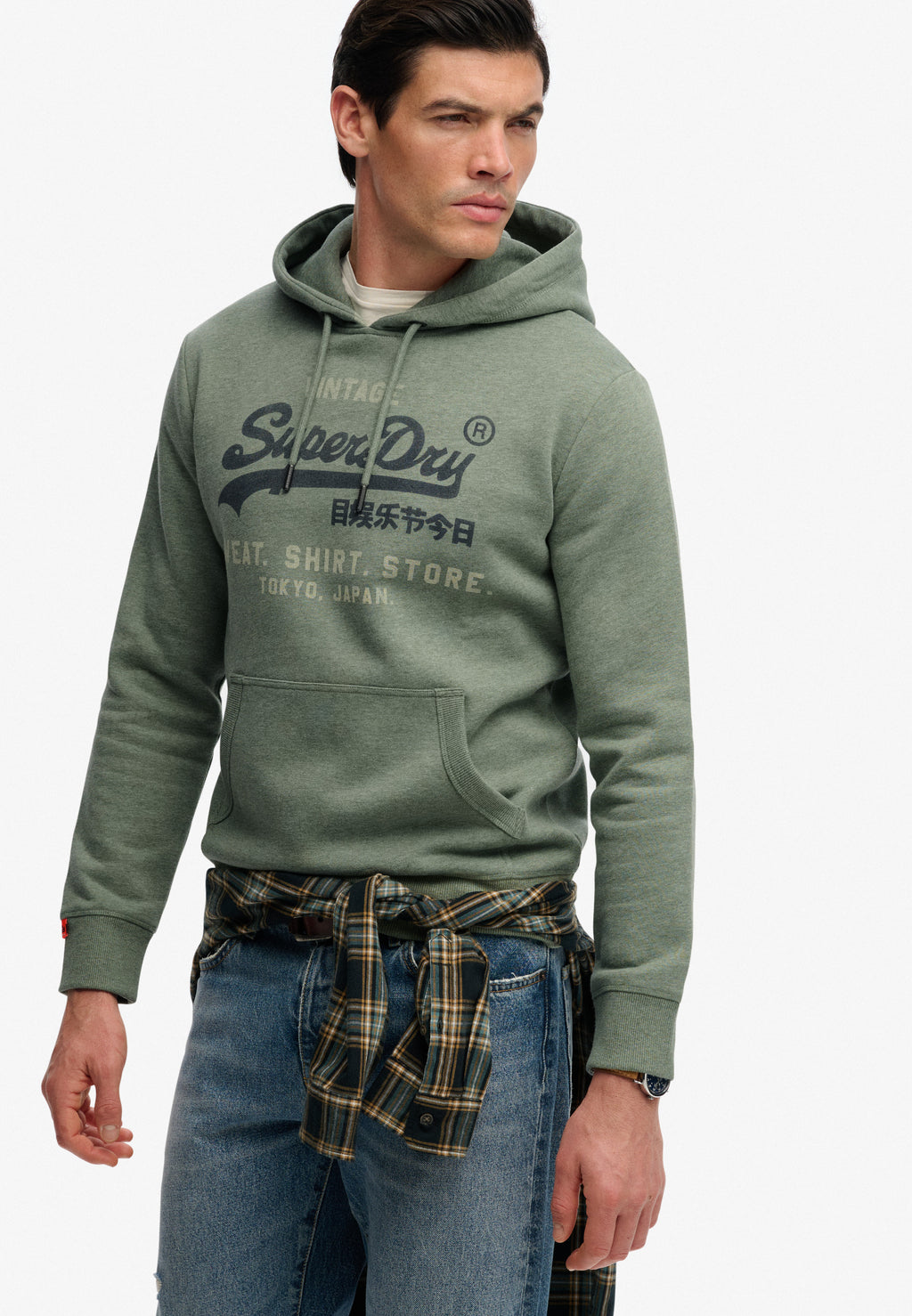 Vintage Logo Heritage Relaxed Hoodie