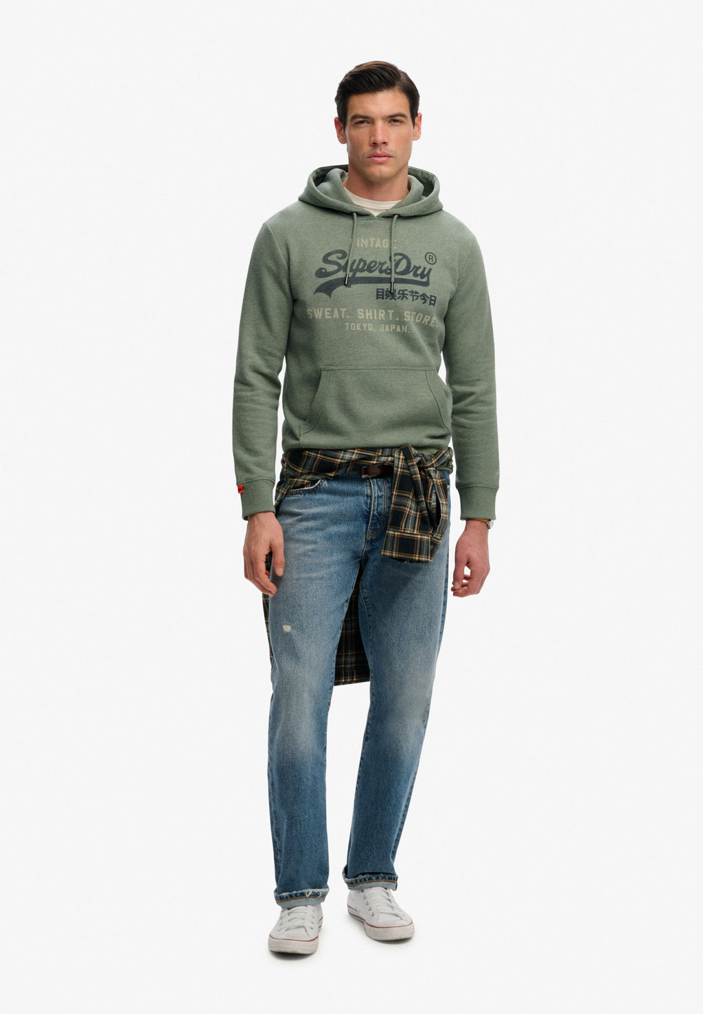 Vintage Logo Heritage Relaxed Hoodie