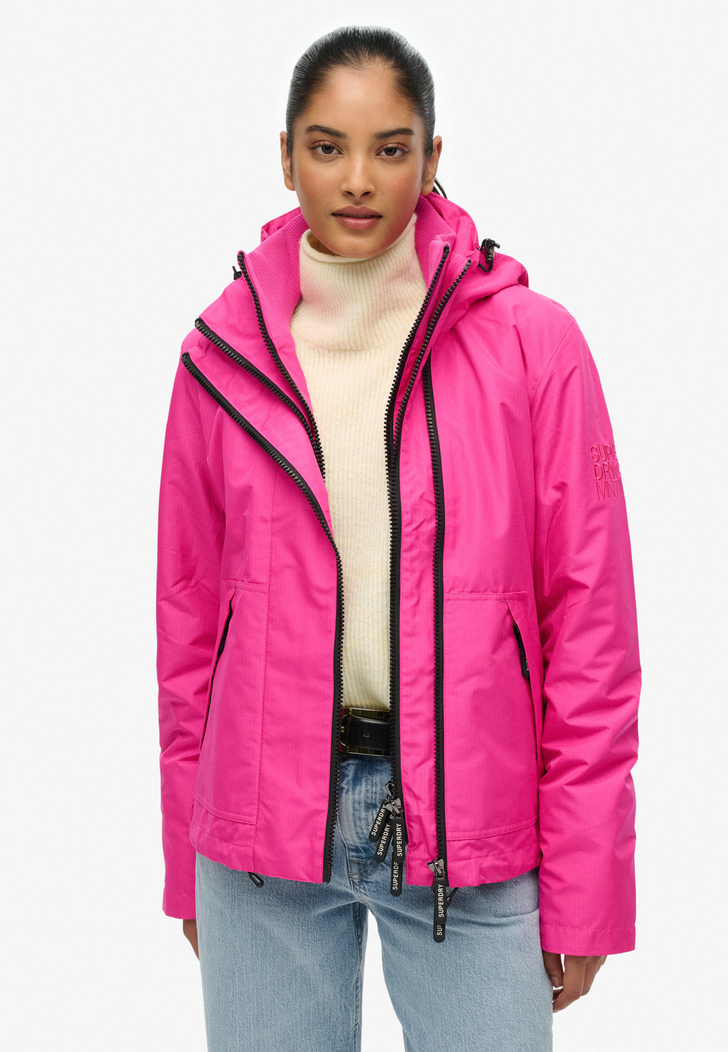 Hooded Mountain Windbreaker Jacket