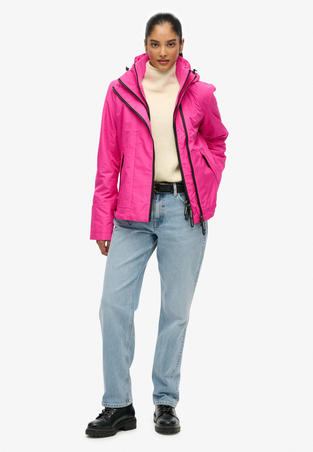 Hooded Mountain Windbreaker Jacket