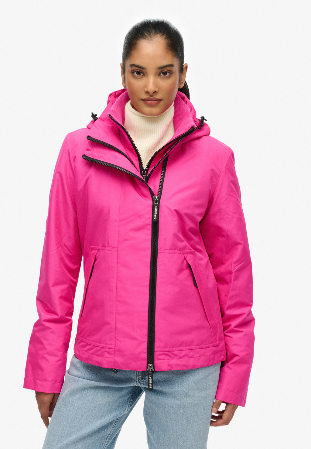 Hooded Mountain Windbreaker Jacket