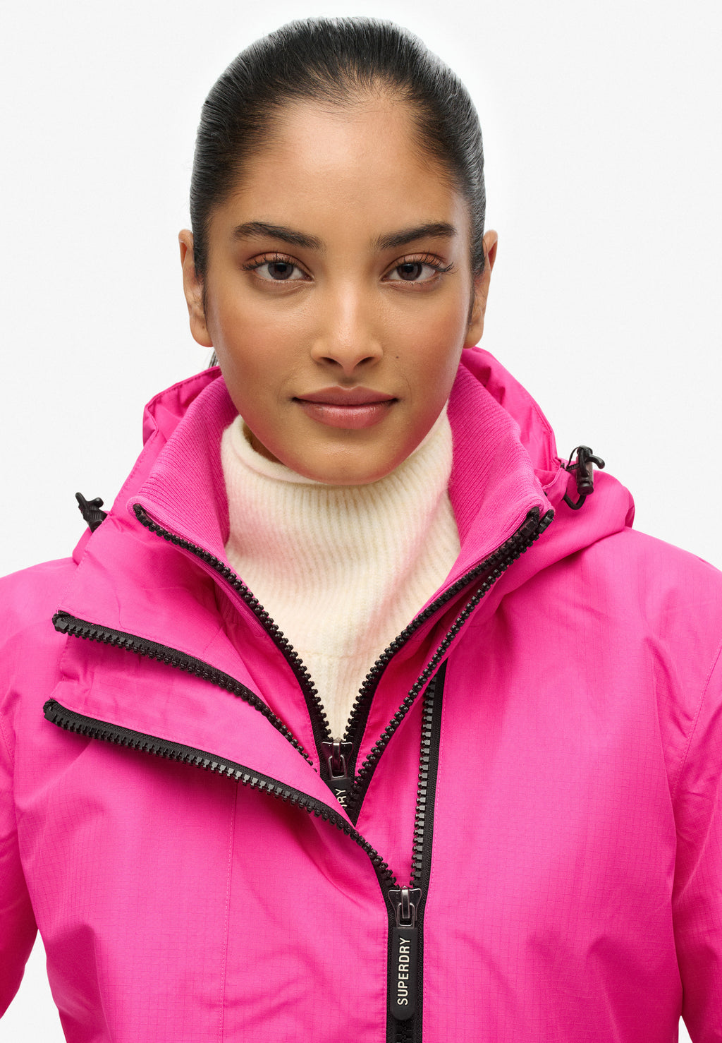 Hooded Mountain Windbreaker Jacket