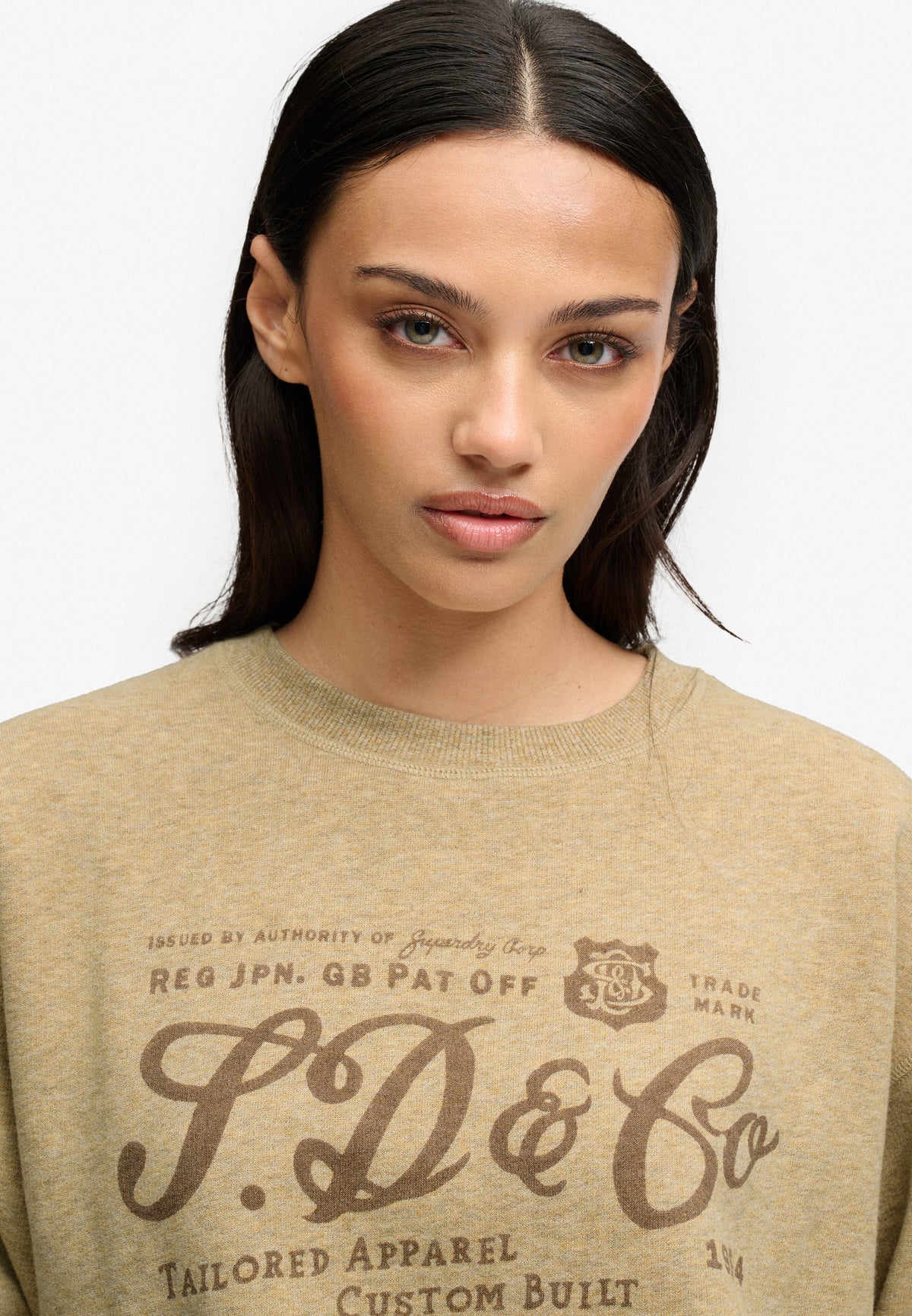 Industry Worker Loose Crew Sweatshirt