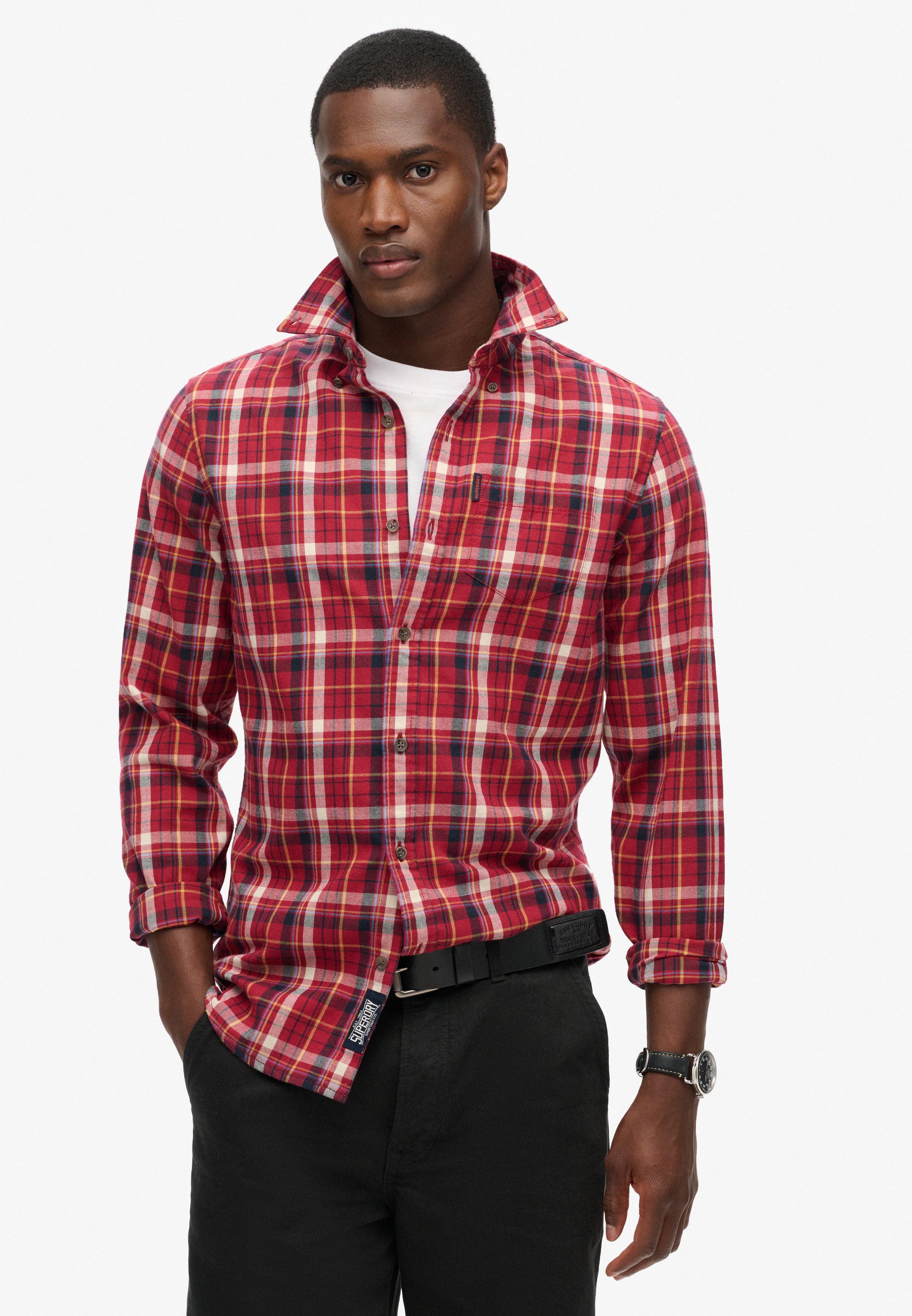Organic Cotton Vintage Check Shirt