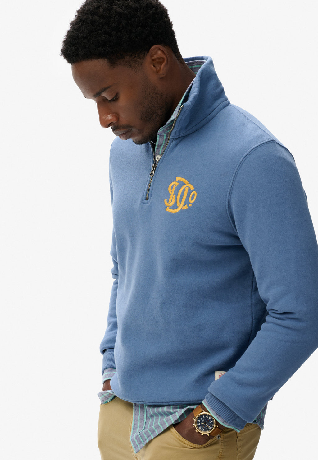 SD&Co. Half Zip Track Top