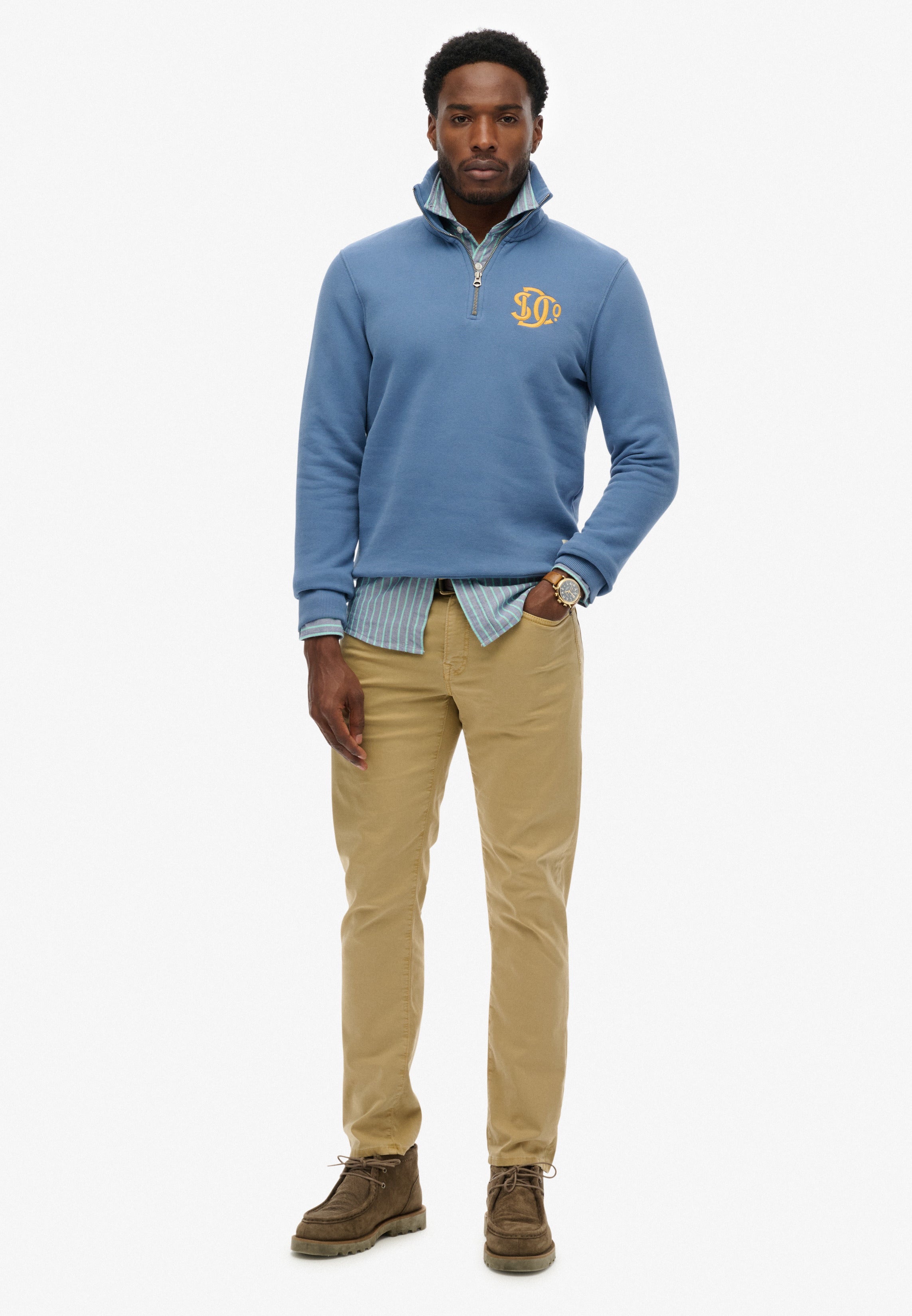 SD&Co. Half Zip Track Top