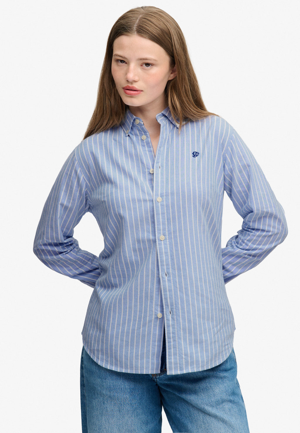 Slim Oxford Button Down Long Sleeve Shirt
