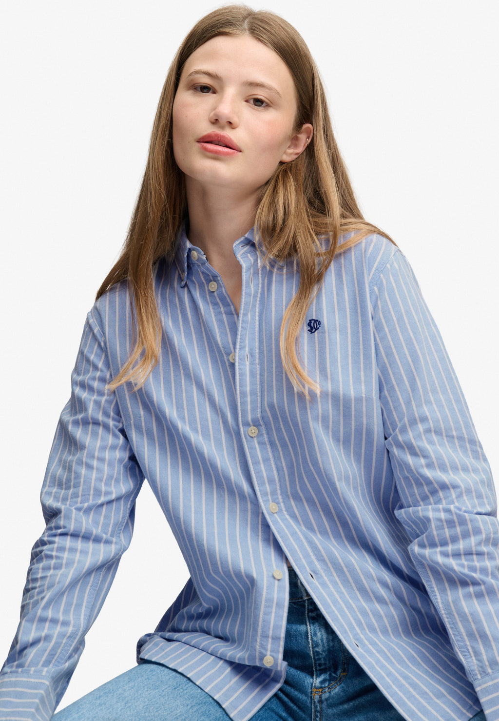 Slim Oxford Button Down Long Sleeve Shirt