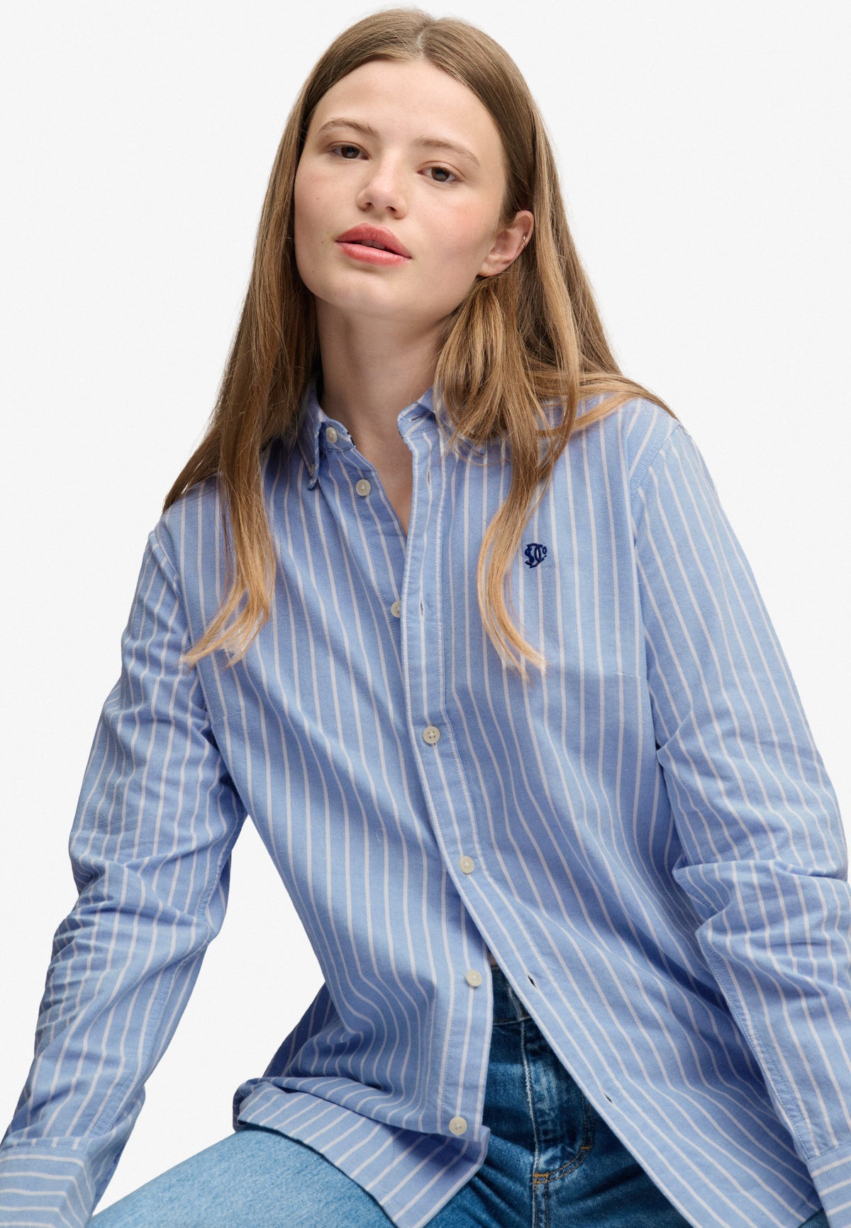Slim Oxford Button Down Long Sleeve Shirt