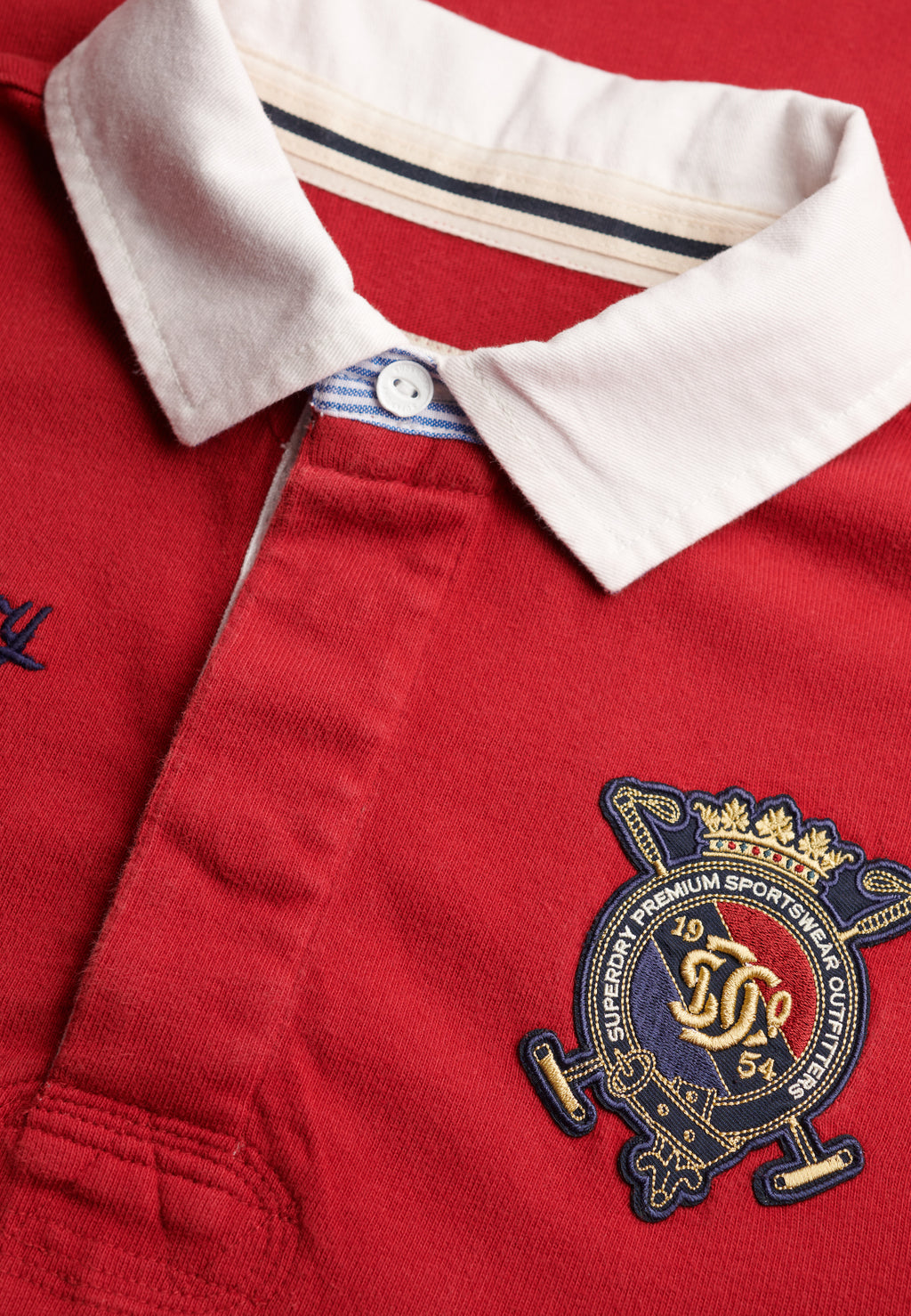 Double Emblem Rugby Top