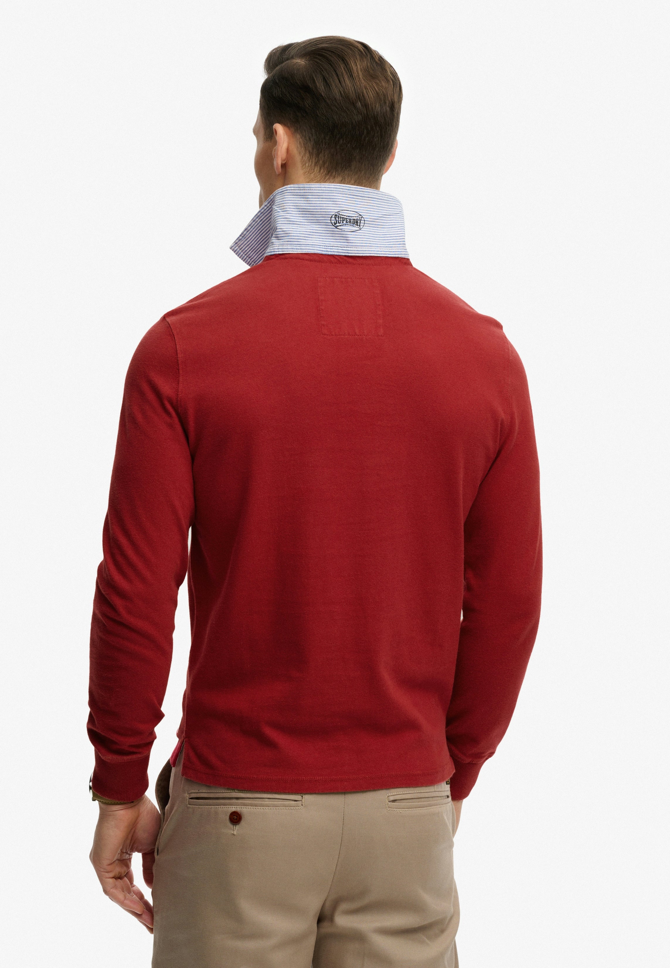 Double Emblem Rugby Top