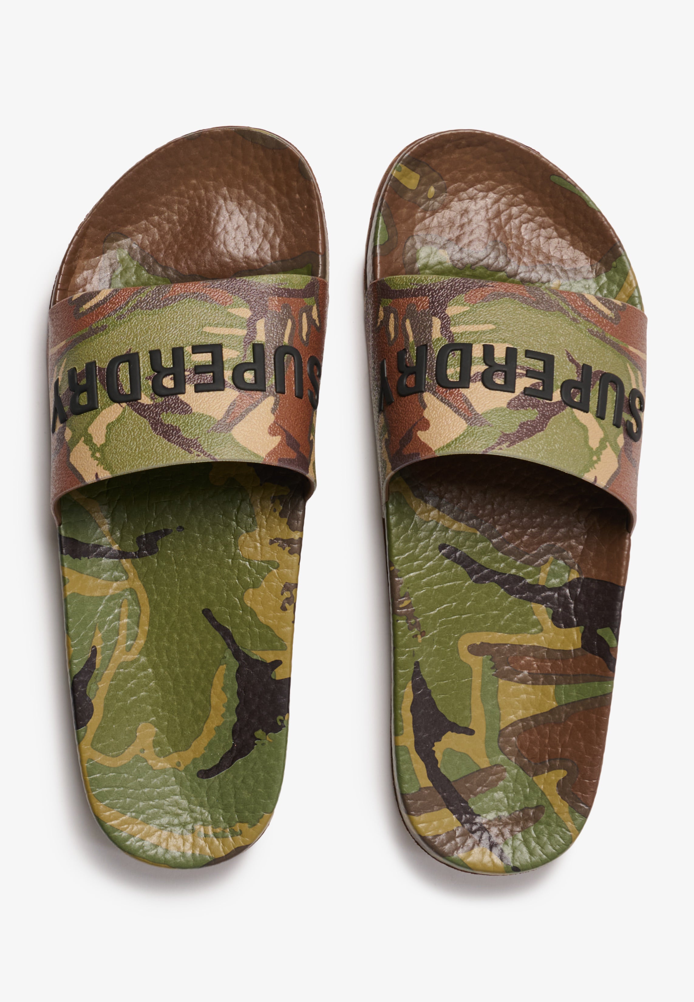 Camo Print Pool Sliders