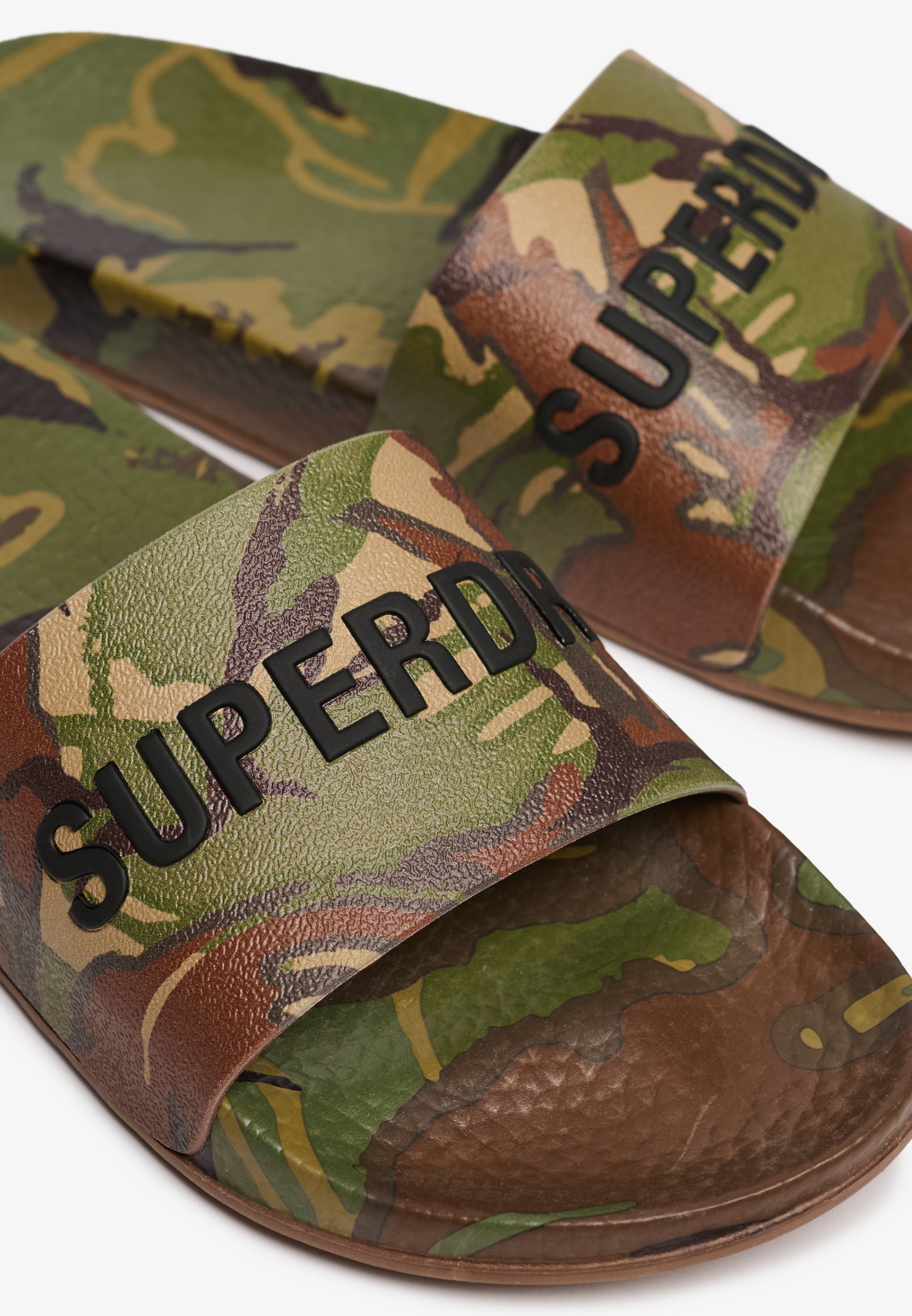 Camo Print Pool Sliders