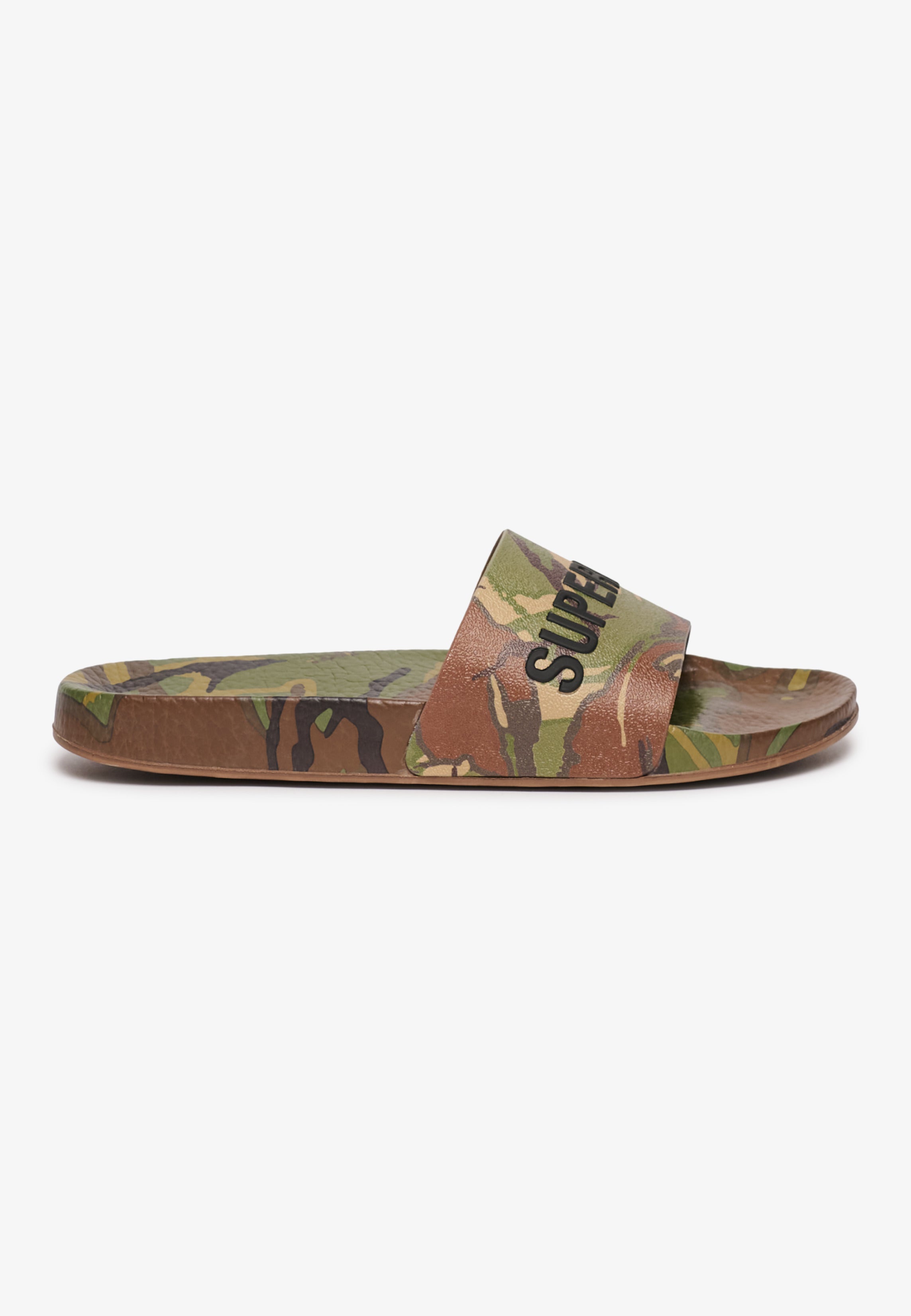 Camo Print Pool Sliders