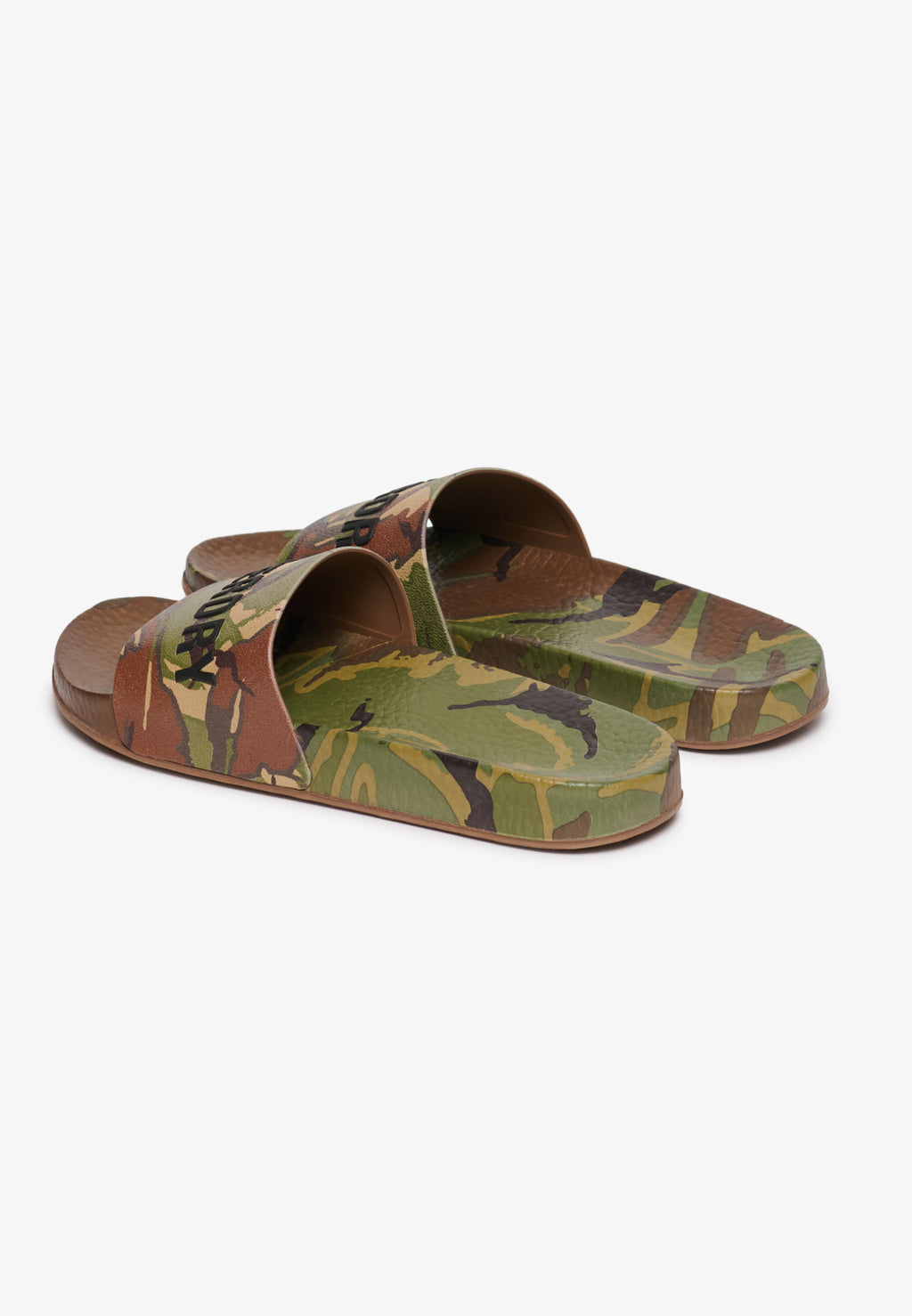 Camo Print Pool Sliders