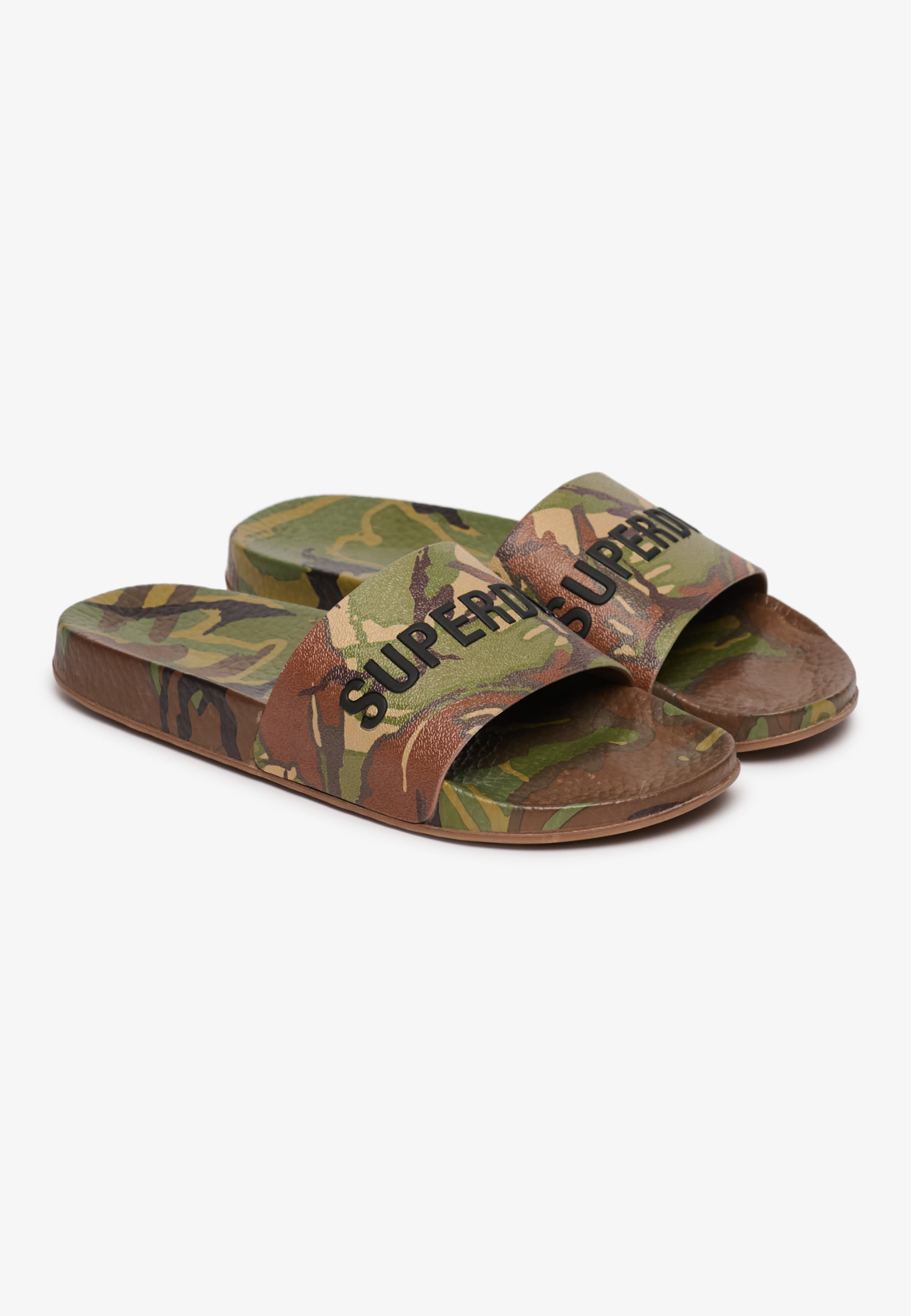 Camo Print Pool Sliders