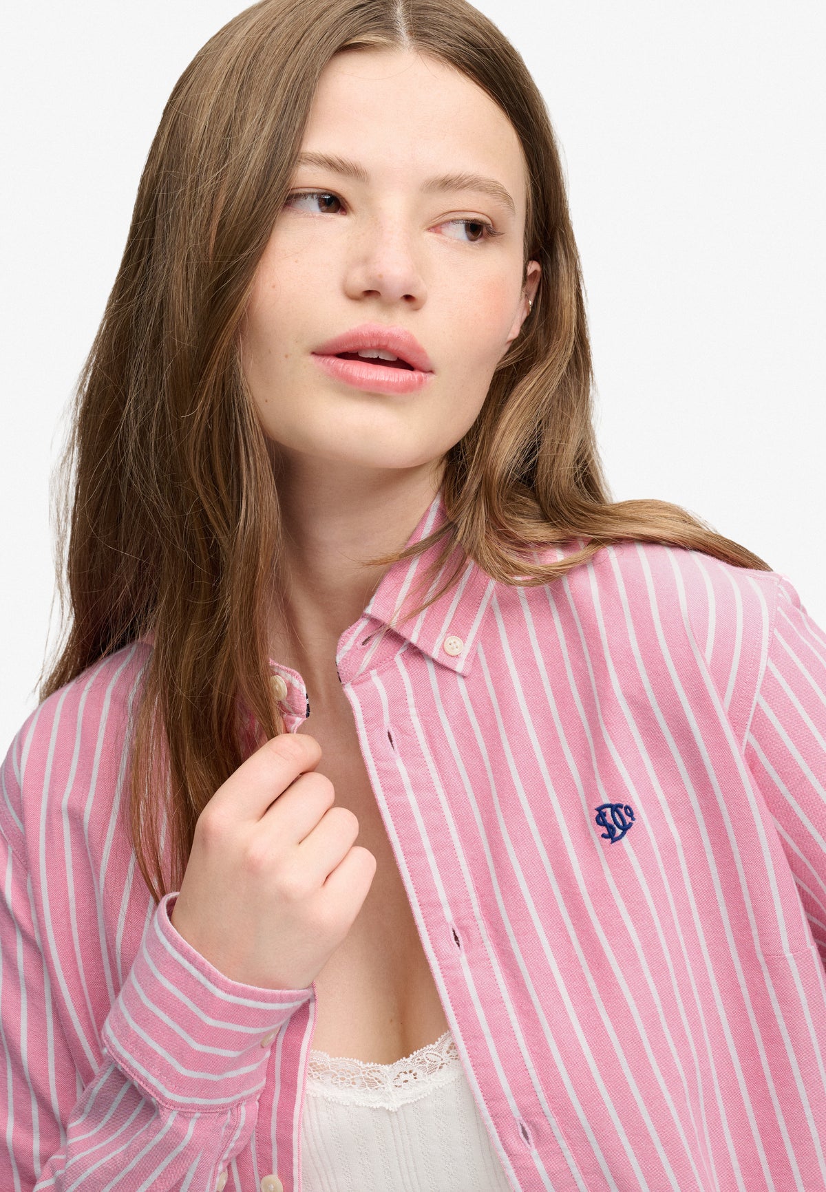 Slim Oxford Button Down Long Sleeve Shirt