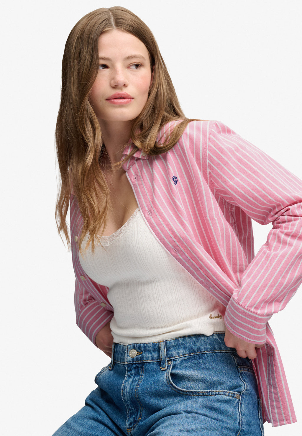Slim Oxford Button Down Long Sleeve Shirt